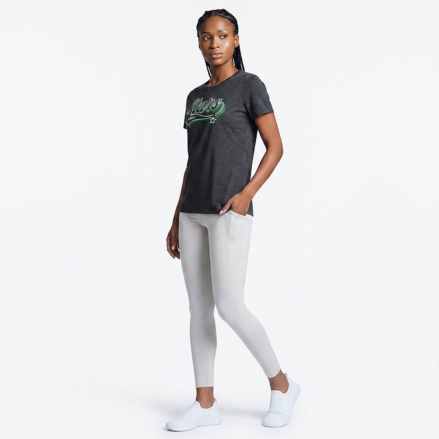 Fanatics Women's Stars "League Leader" Triblend T-shirt - view number 3