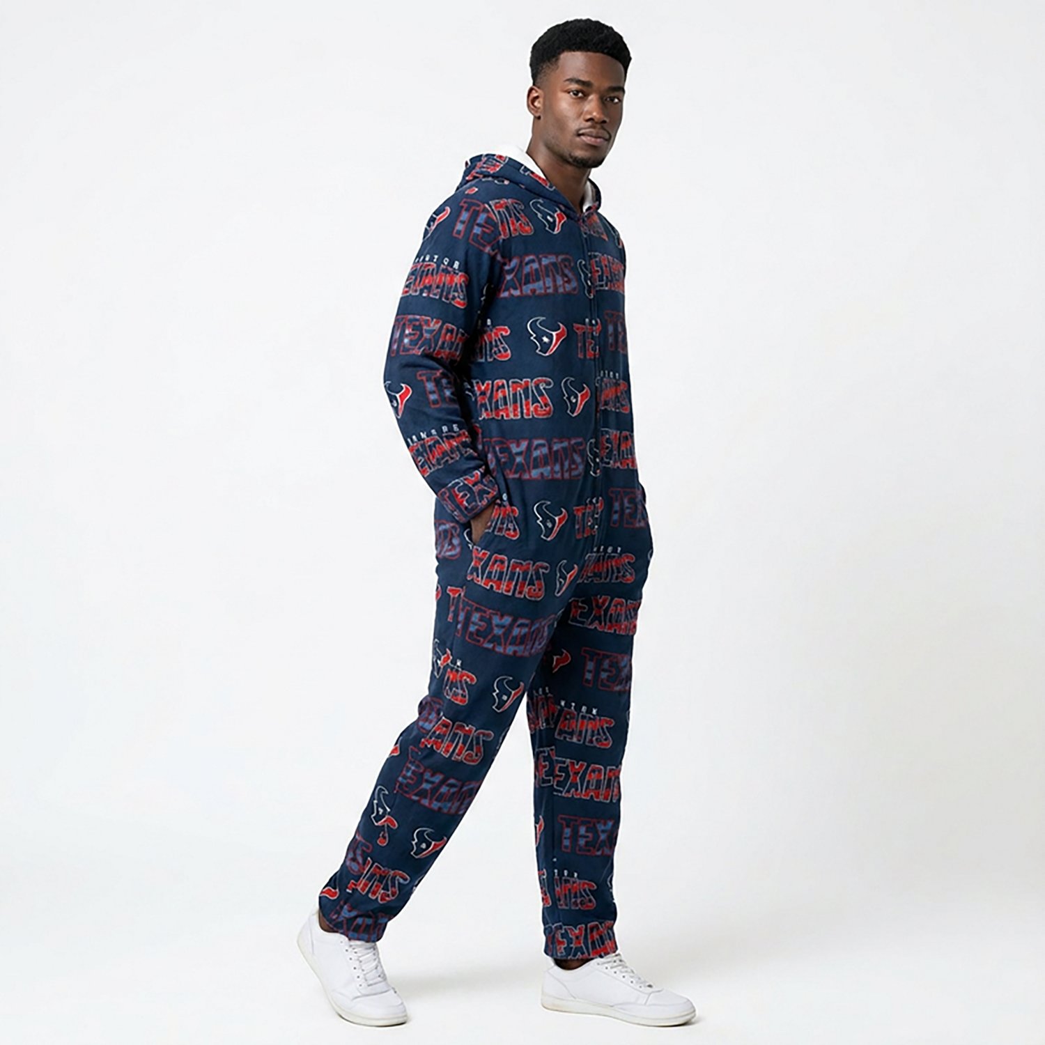 Concepts Sport Men's Houston Texans Shuffle Union Suit