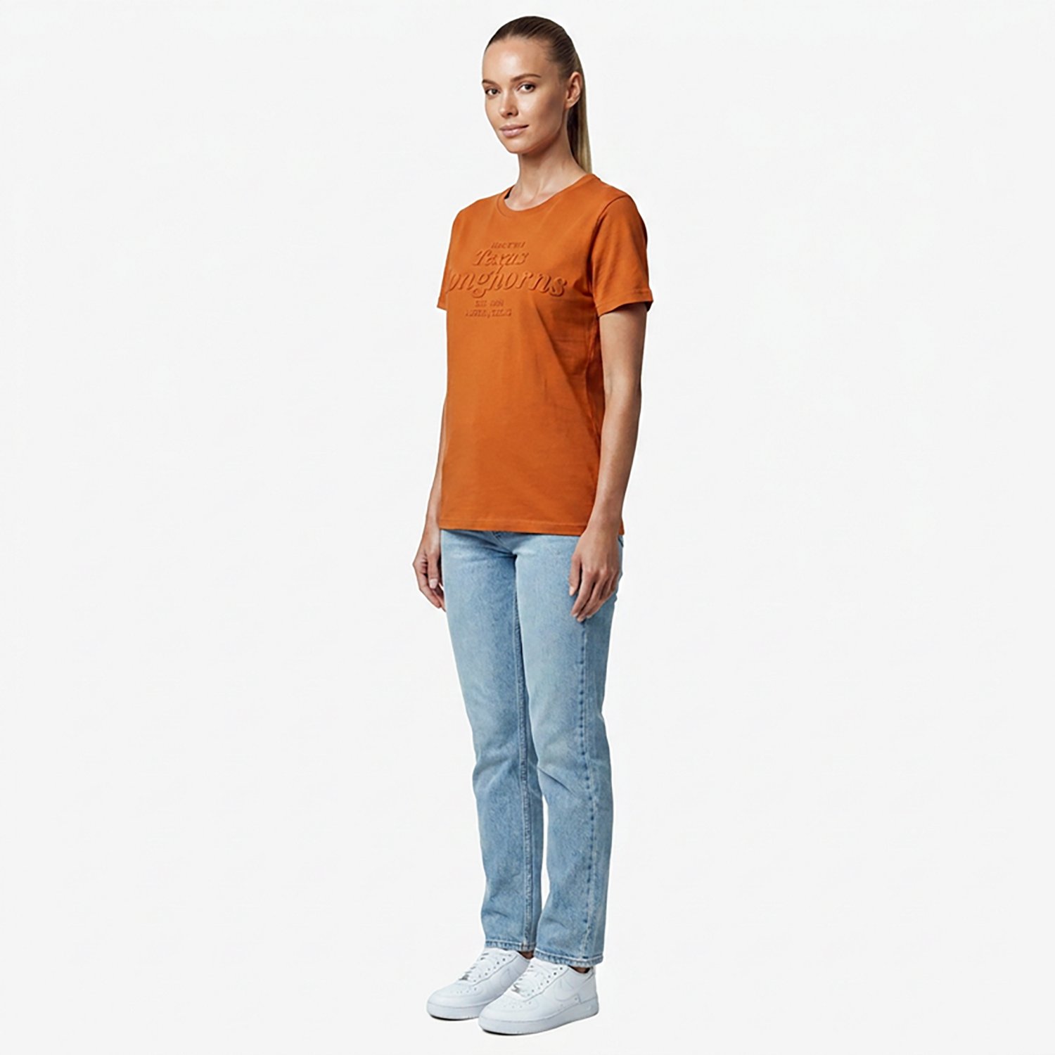 Gameday Social Women's Texas Longhorns Hansen Brush T-shirt - view number 4