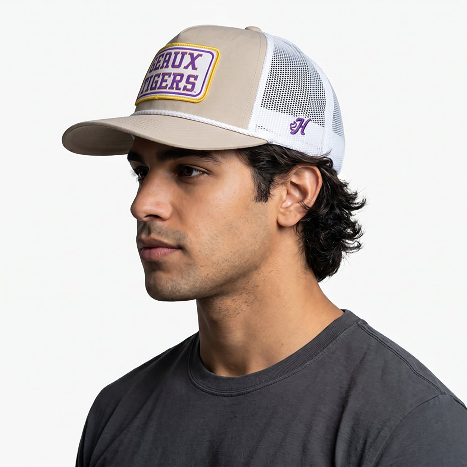 Hooey Men's LSU Geaux Tigers Structured Cap