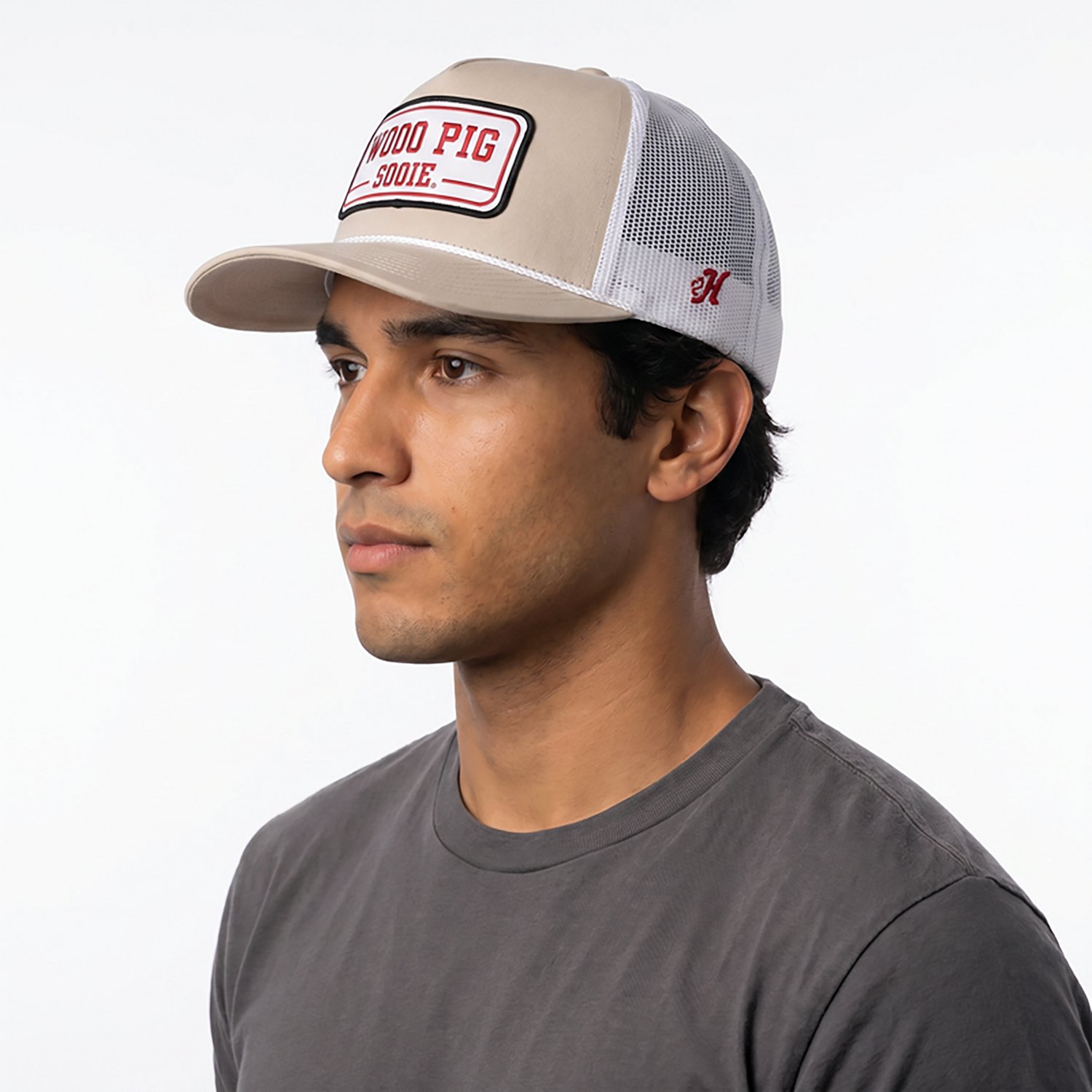 Hooey Men's Arkansas Wooo Pig Patch Structured Cap