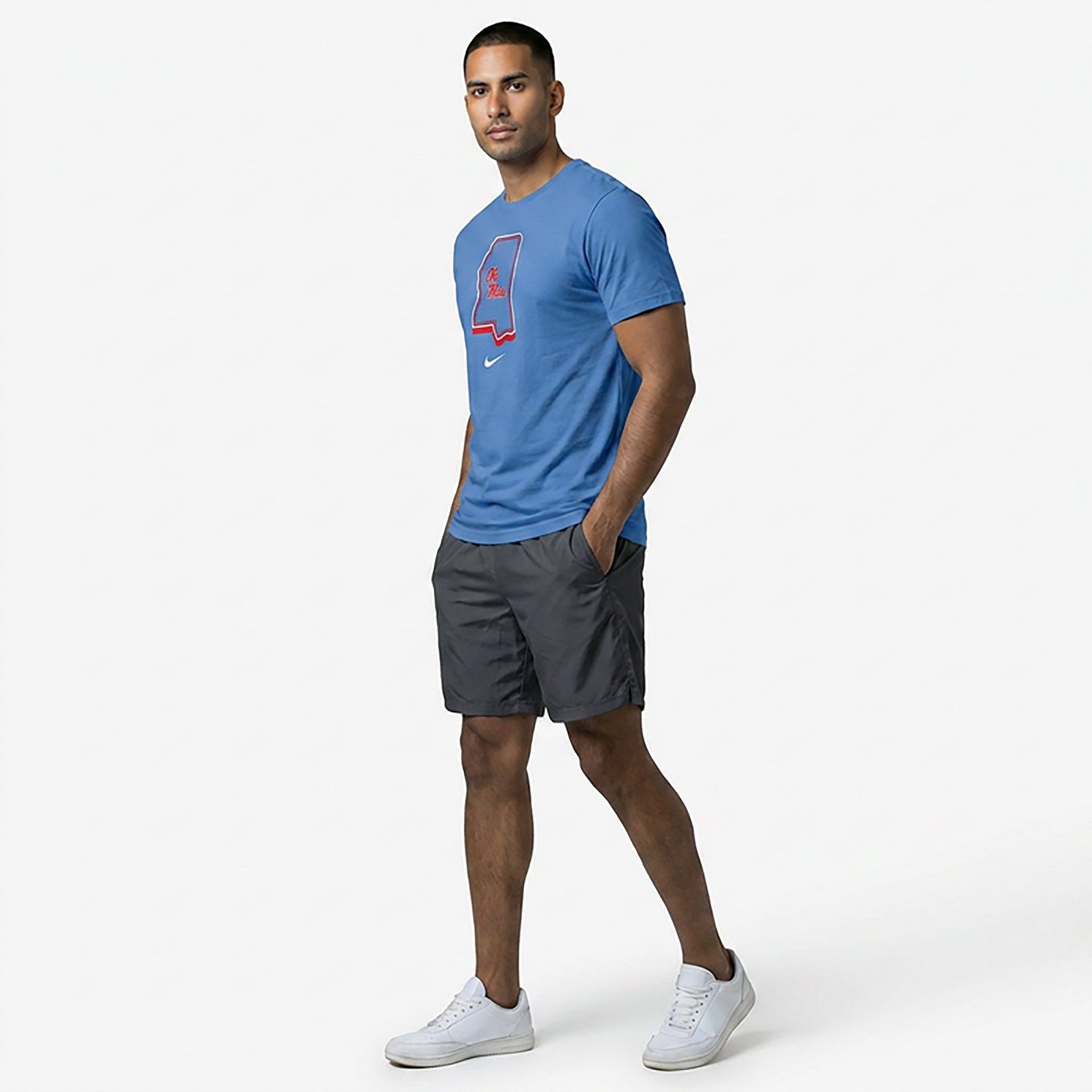 Nike Men's Ole Miss State Logo T-shirt