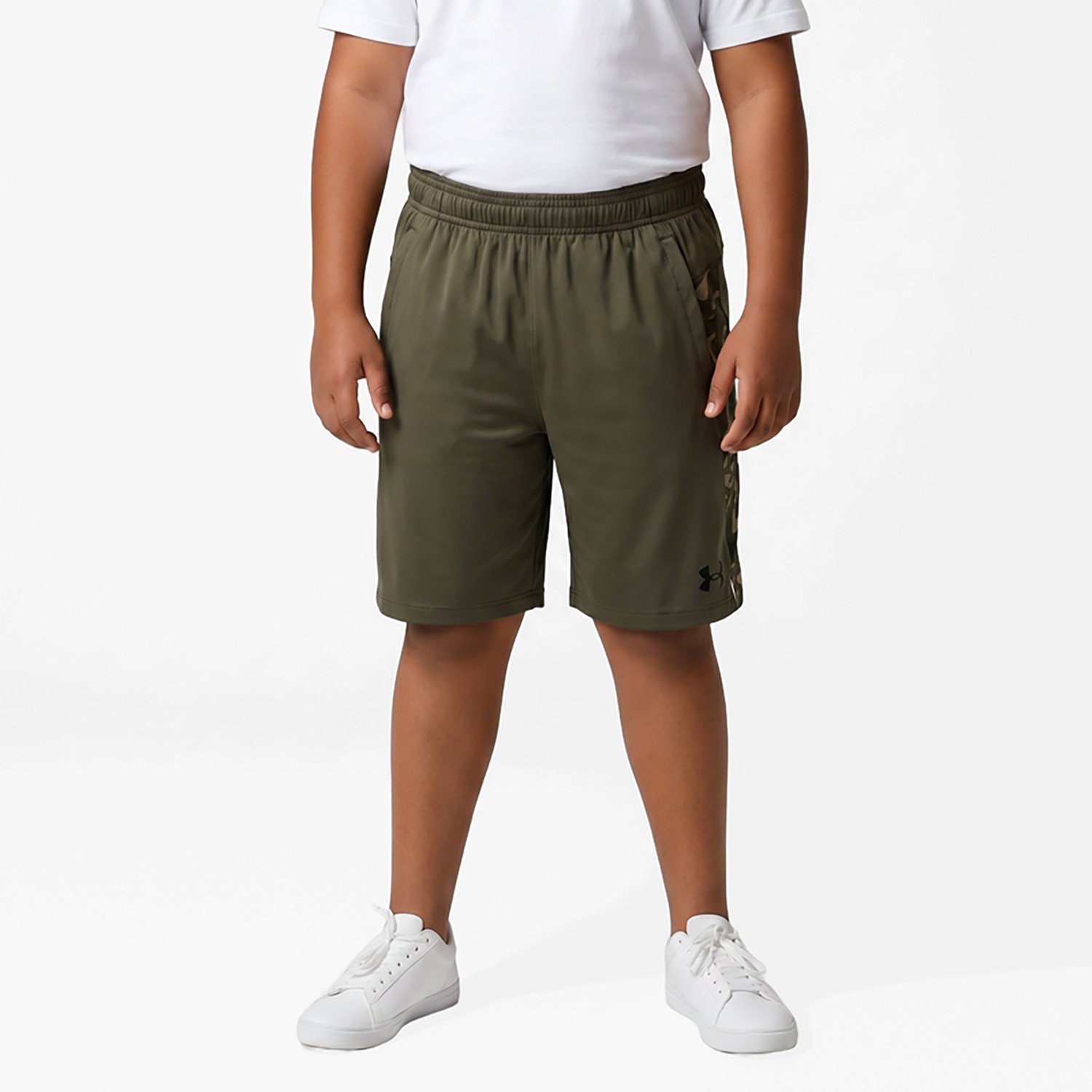 Under Armour Boys' Tech Print Vent Blocked Shorts 6 in - view number 2