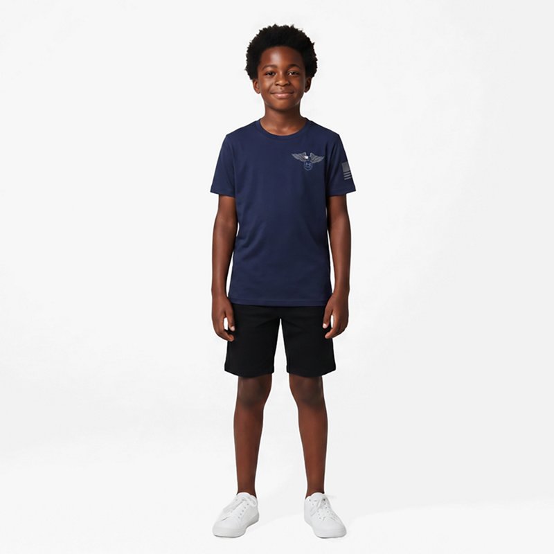 Under Armour Boysâ Freedom Eagle Skull T-shirt