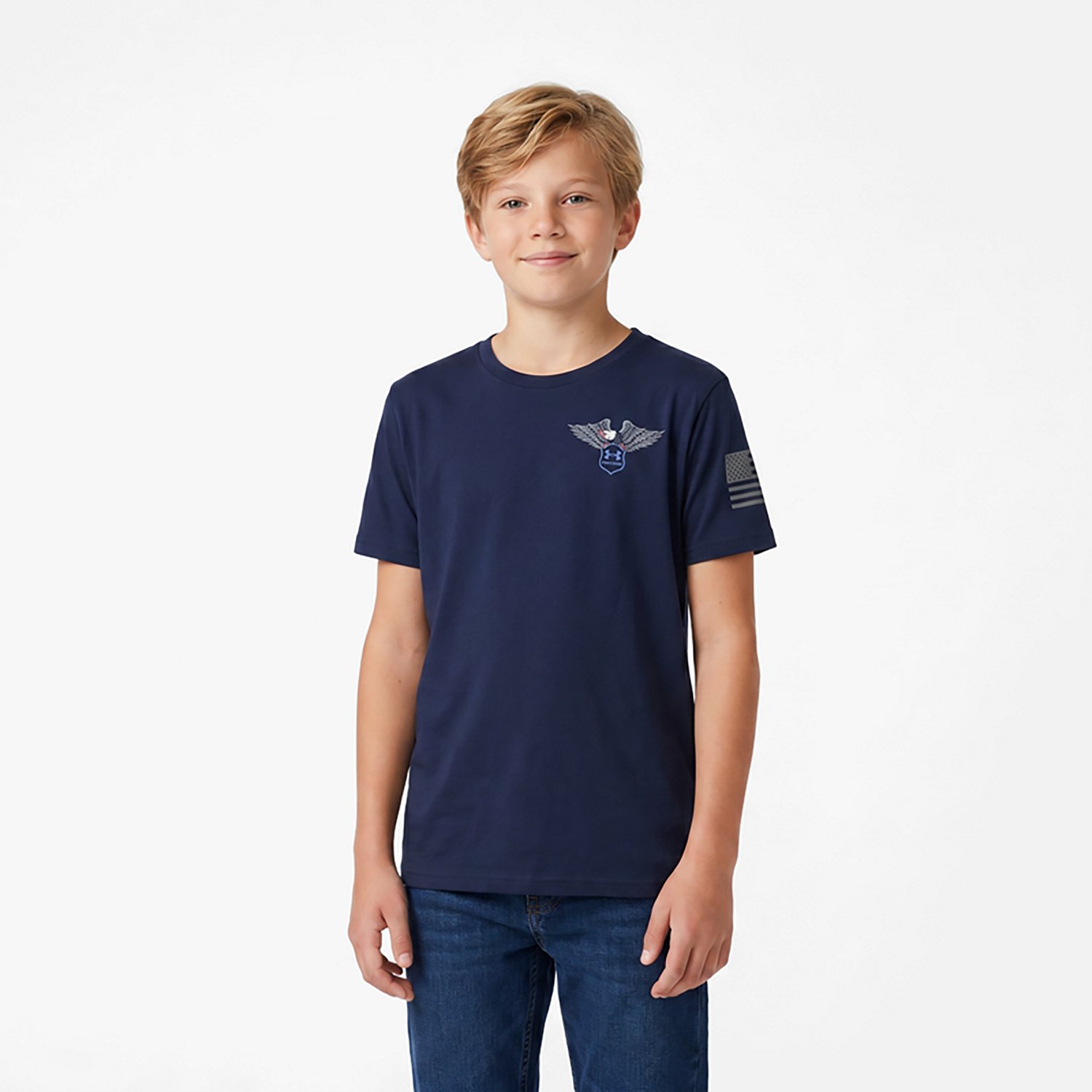 Under Armour Boys’ Freedom Eagle Skull T-shirt - view number 2