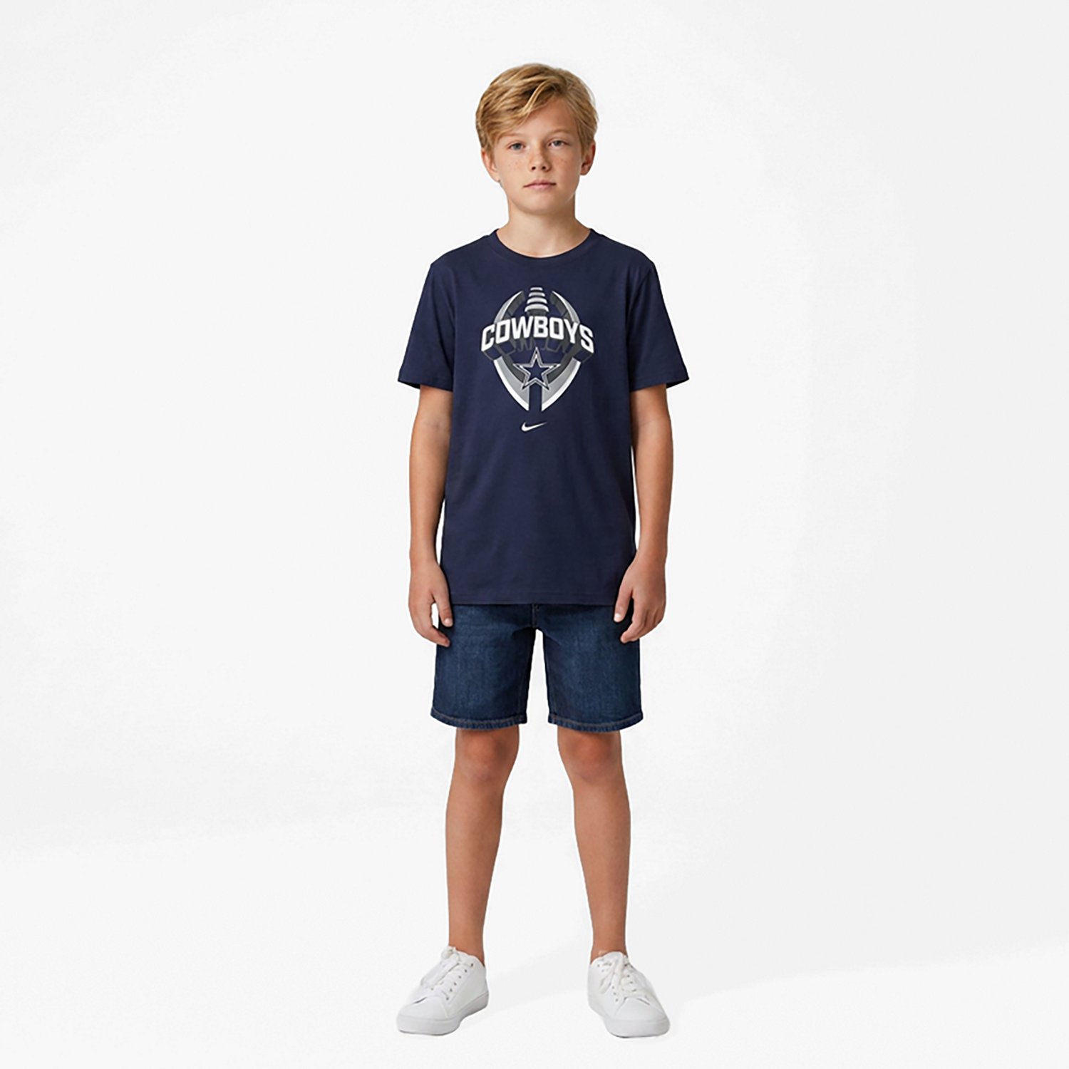 Nike Boys' Dallas Cowboys Icon Legend T-shirt