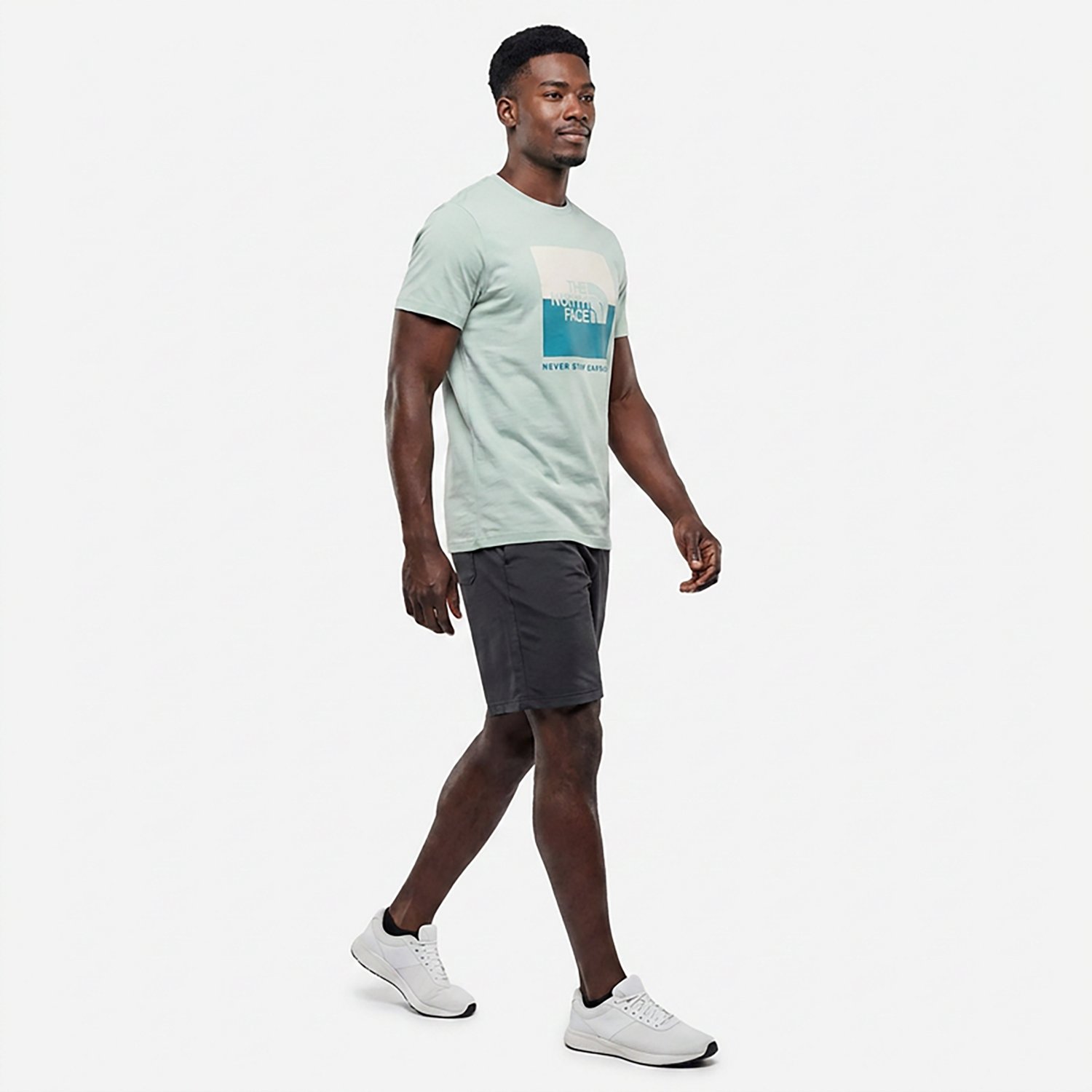 The North Face Men's Base Box NSE Infill Split Short Sleeve T-shirt - view number 2
