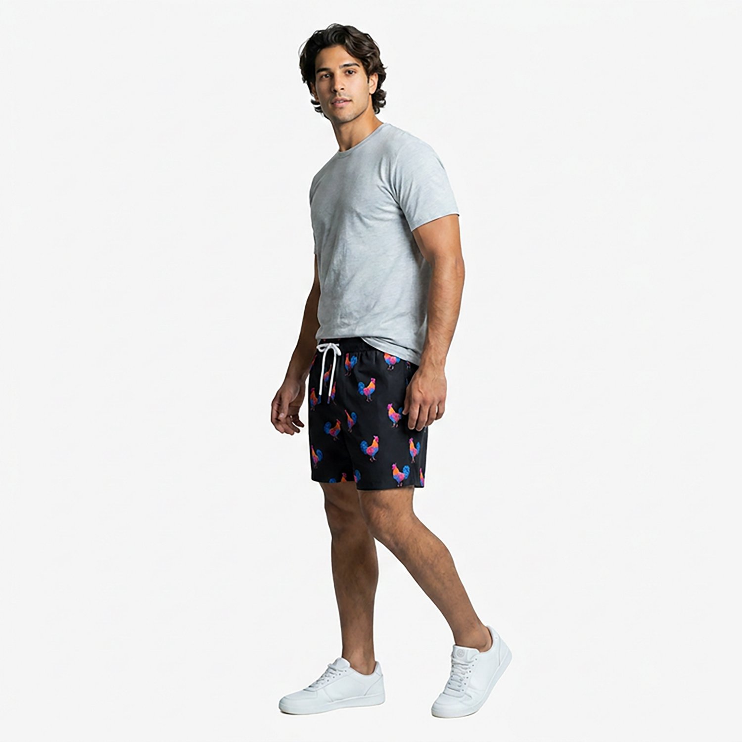 Chubbies Men's The Cockadoodle Doozies Classic Swim Trunks 5.5