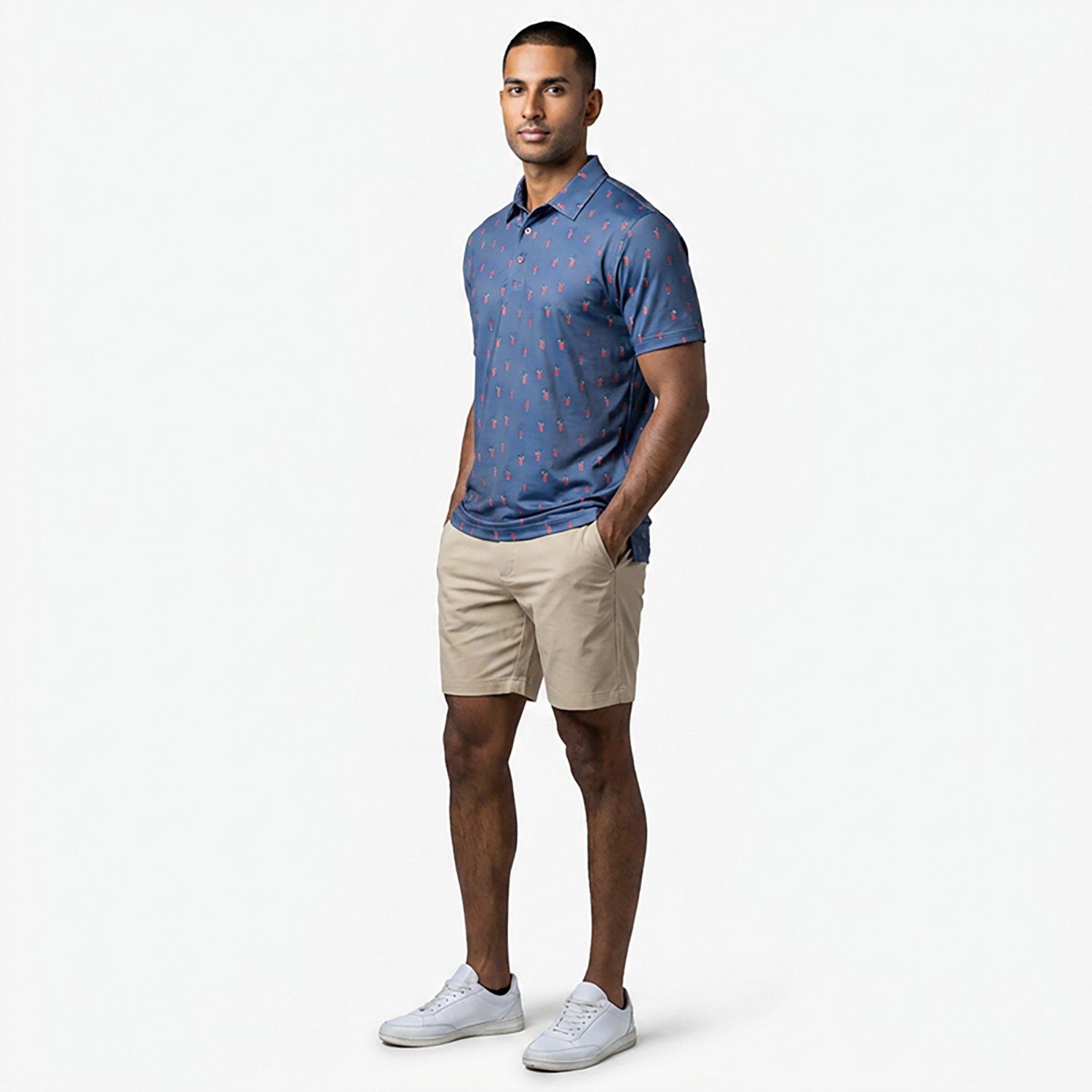 Chubbies Men's The Sip N' Relax Performance Polo Shirt - view number 2