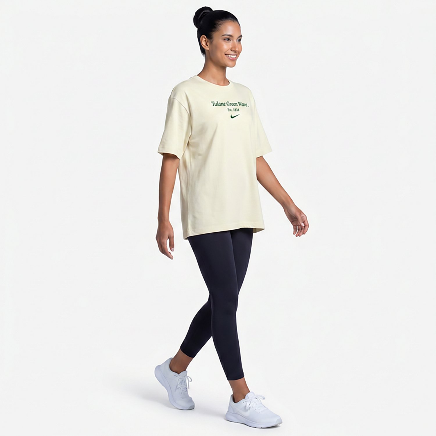 Nike Women's Tulane Team Est Boxy T-shirt - view number 3