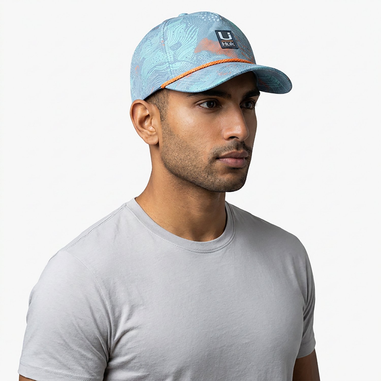 Huk Adults' Printed Performance Rope Cap - view number 2