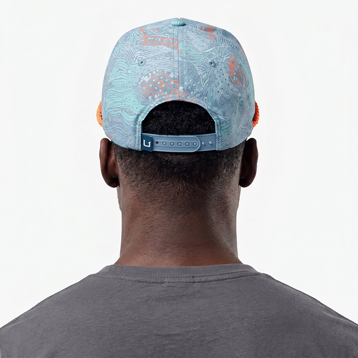 Huk Adults' Printed Performance Rope Cap - view number 4