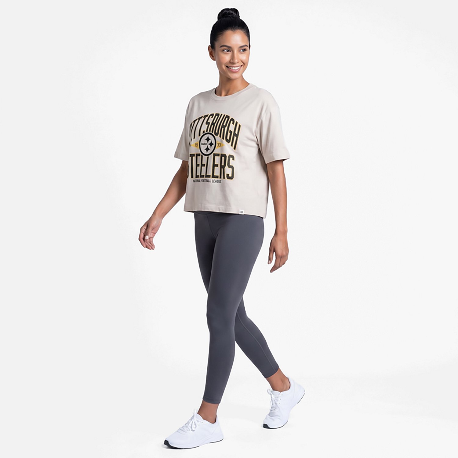 47 Women's Steelers Windthrow Ravine Cropped T-shirt