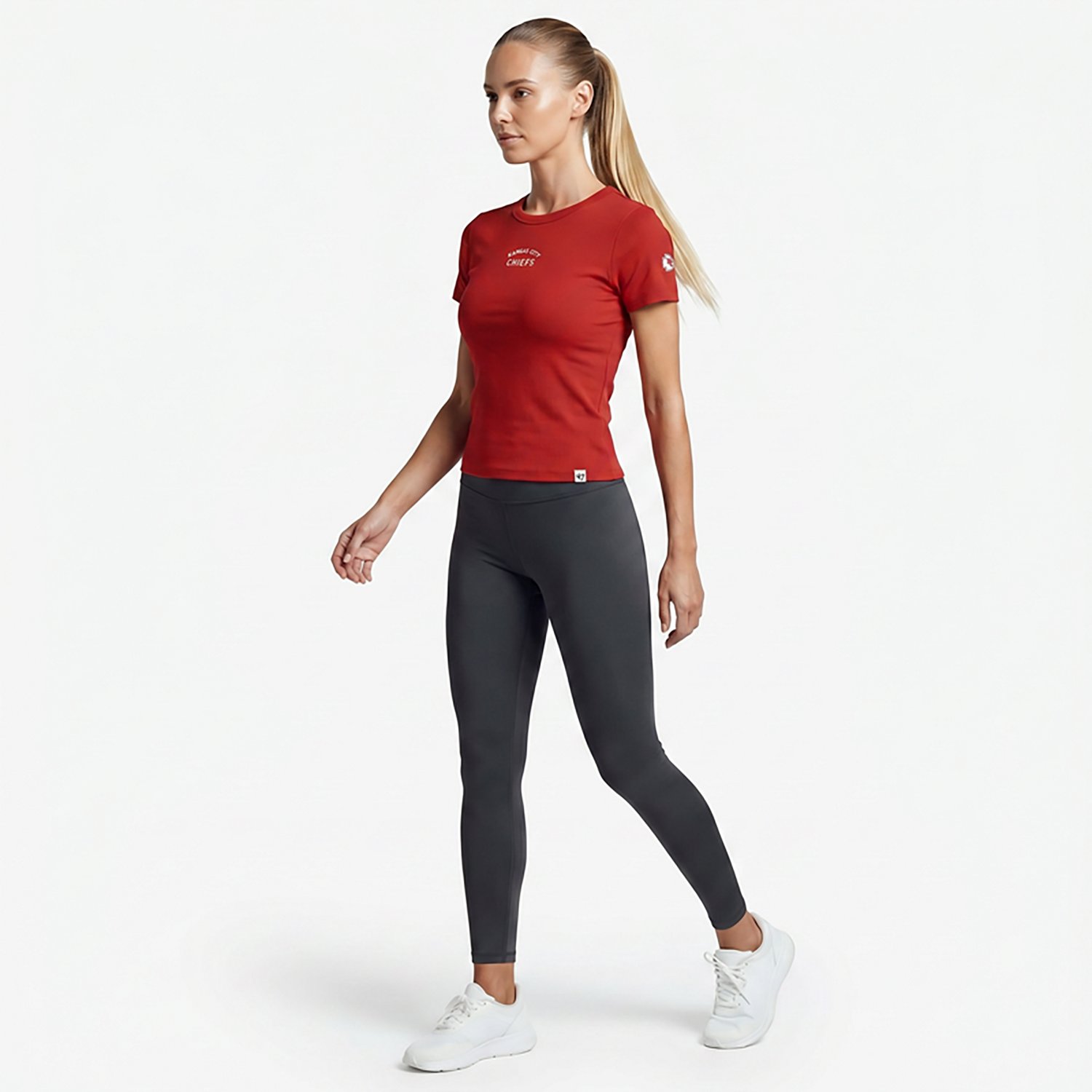 47 Women's Chiefs Spirited Ribbed Baby T-shirt - view number 3