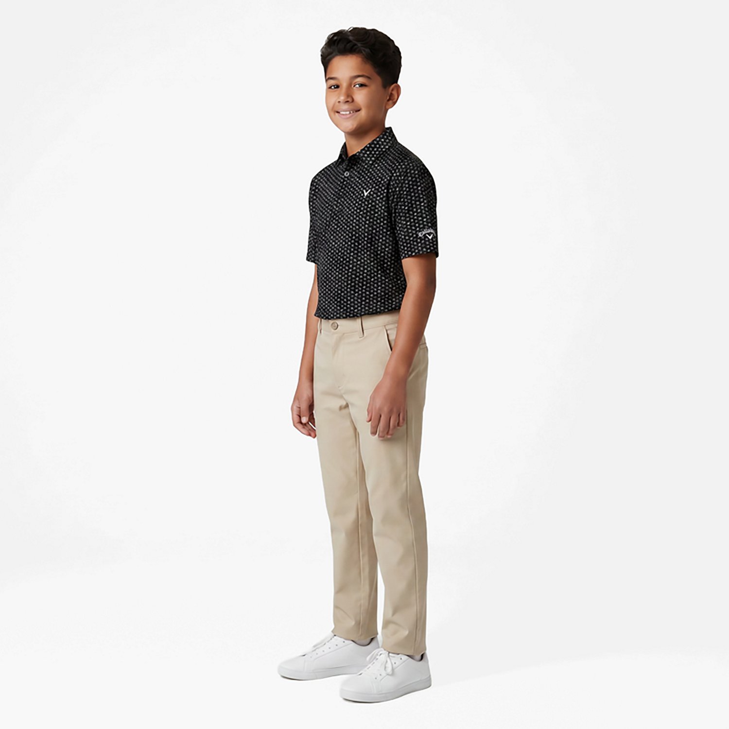Callaway Boys' Camo Plane Allover Print Polo Shirt - view number 2
