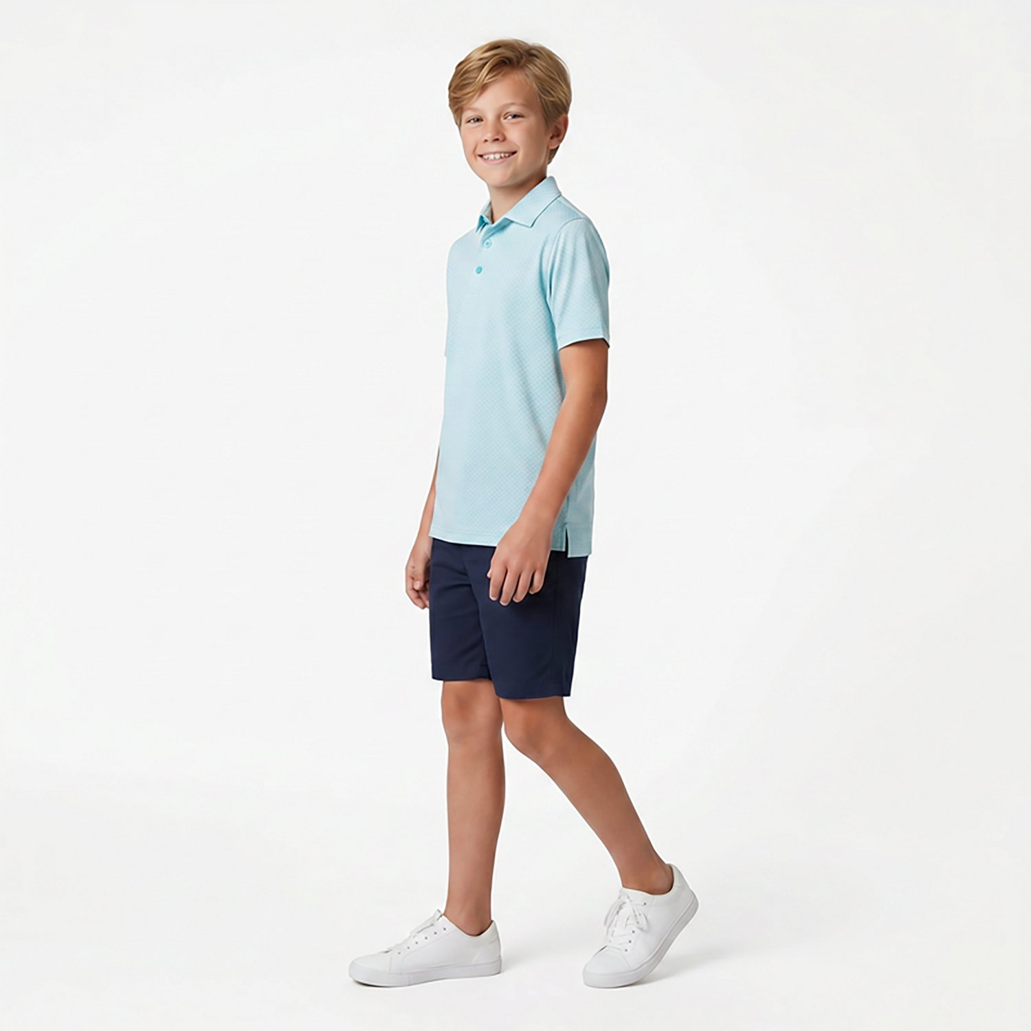 Callaway Boy's Foulard Print Polo - view number 2