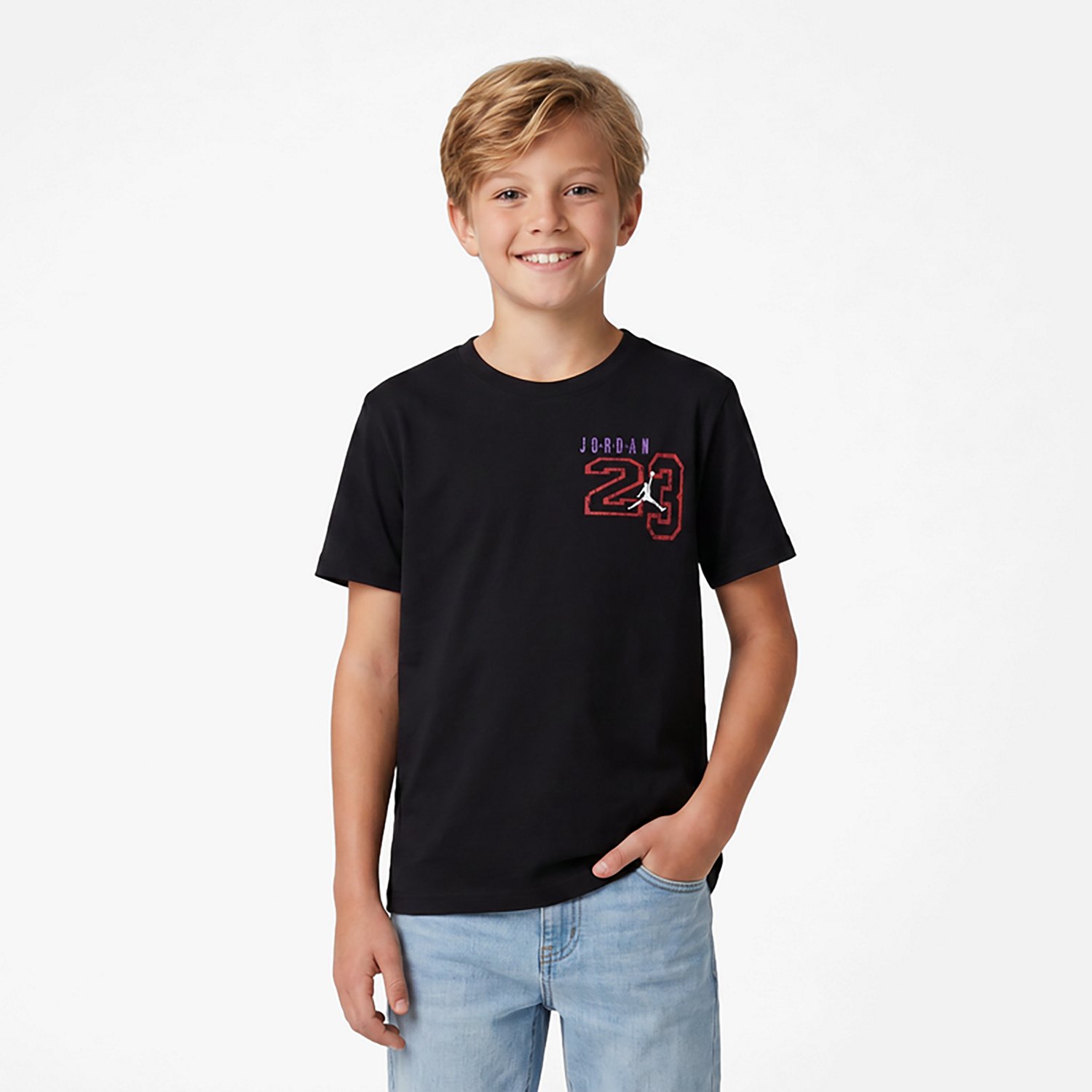 Jordan Boys' Vintage Layup T-shirt - view number 2