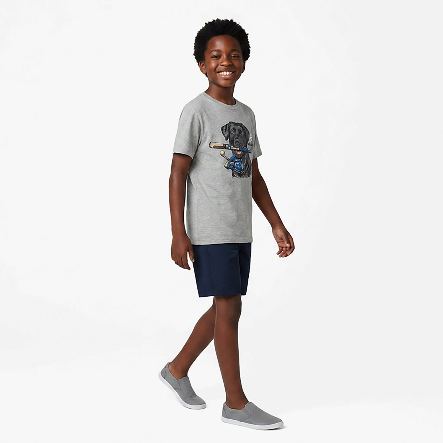 Magellan Outdoors Boys' Rod Pose Short Sleeve T-shirt - view number 3