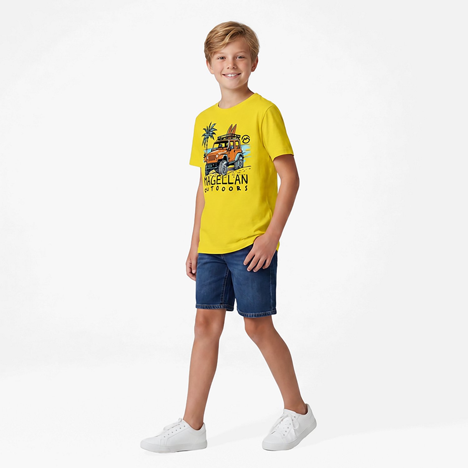 Magellan Outdoors Boys' Sand Imprint Graphic T-shirt