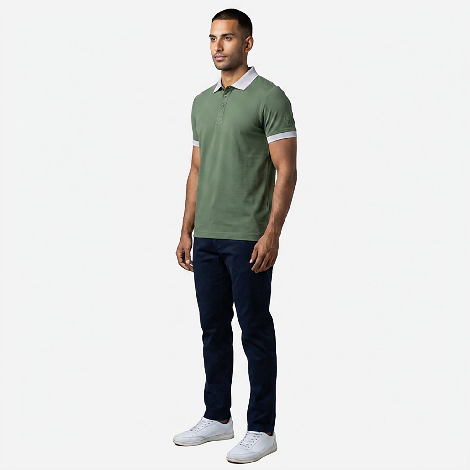 Waggle Golf Men’s Whitetail Habitat Polo