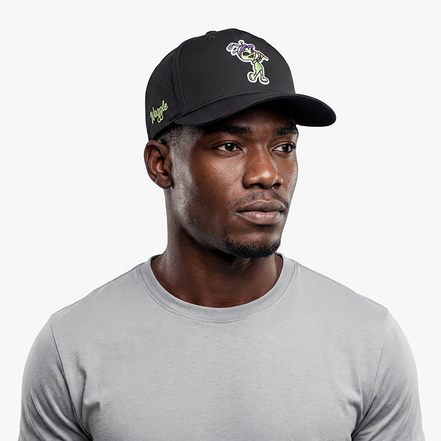 Waggle Golf Adults’ Mars Approaches Snapback Hat