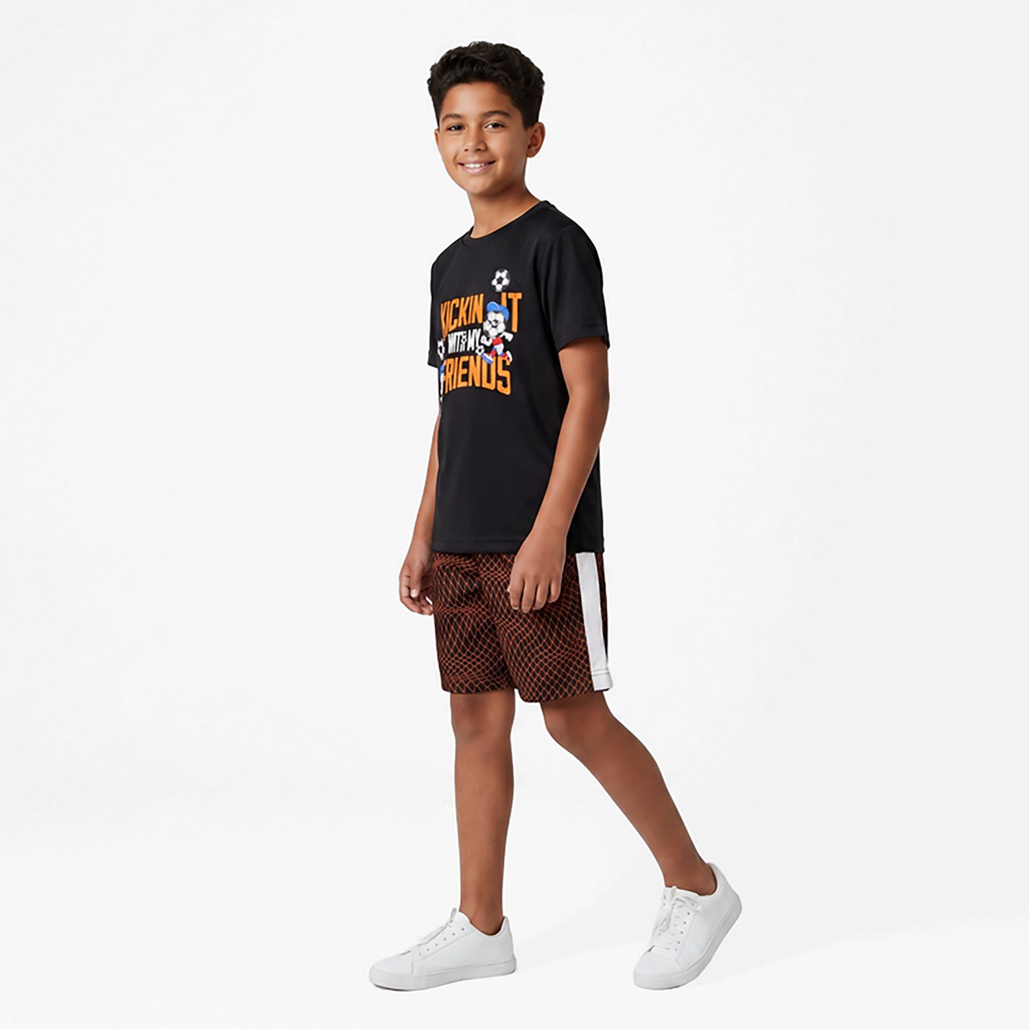 BCG Boys' 4-7 Kicking It Shorts Set