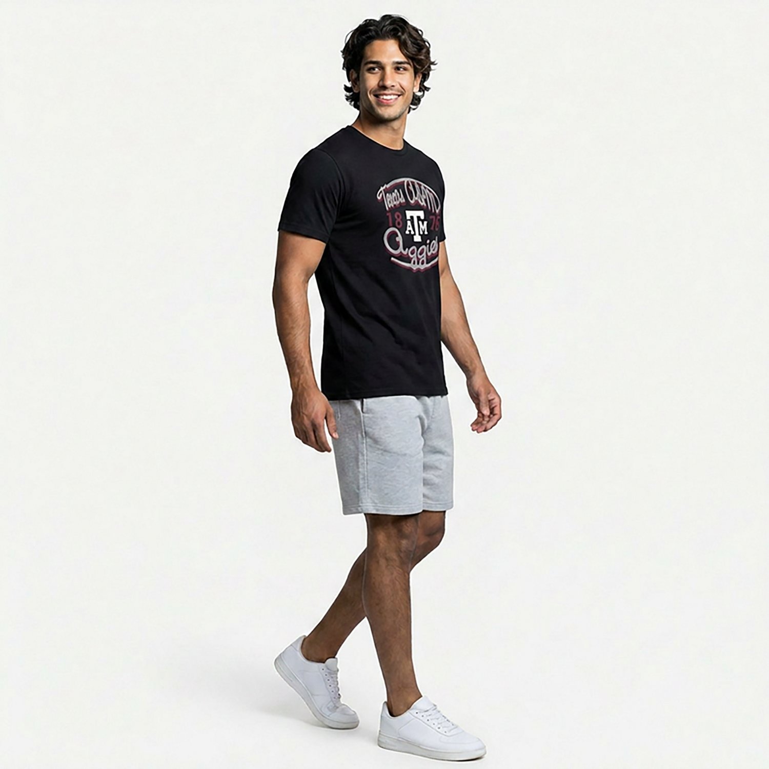 Image One Men's Texas A&M Handwritten Script T-shirt