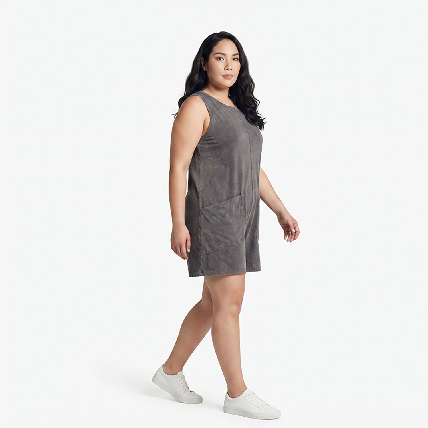 Jadelynn Brooke Women’s Club Social Effortless Mineral Wash Romper - view number 2