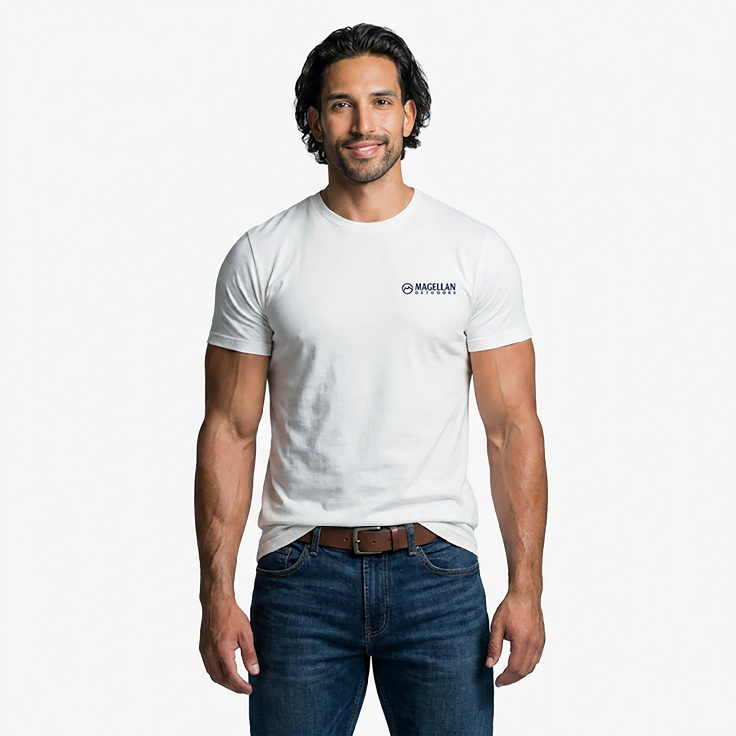 Magellan Outdoors Men's Rod and Reel Flag T-Shirt