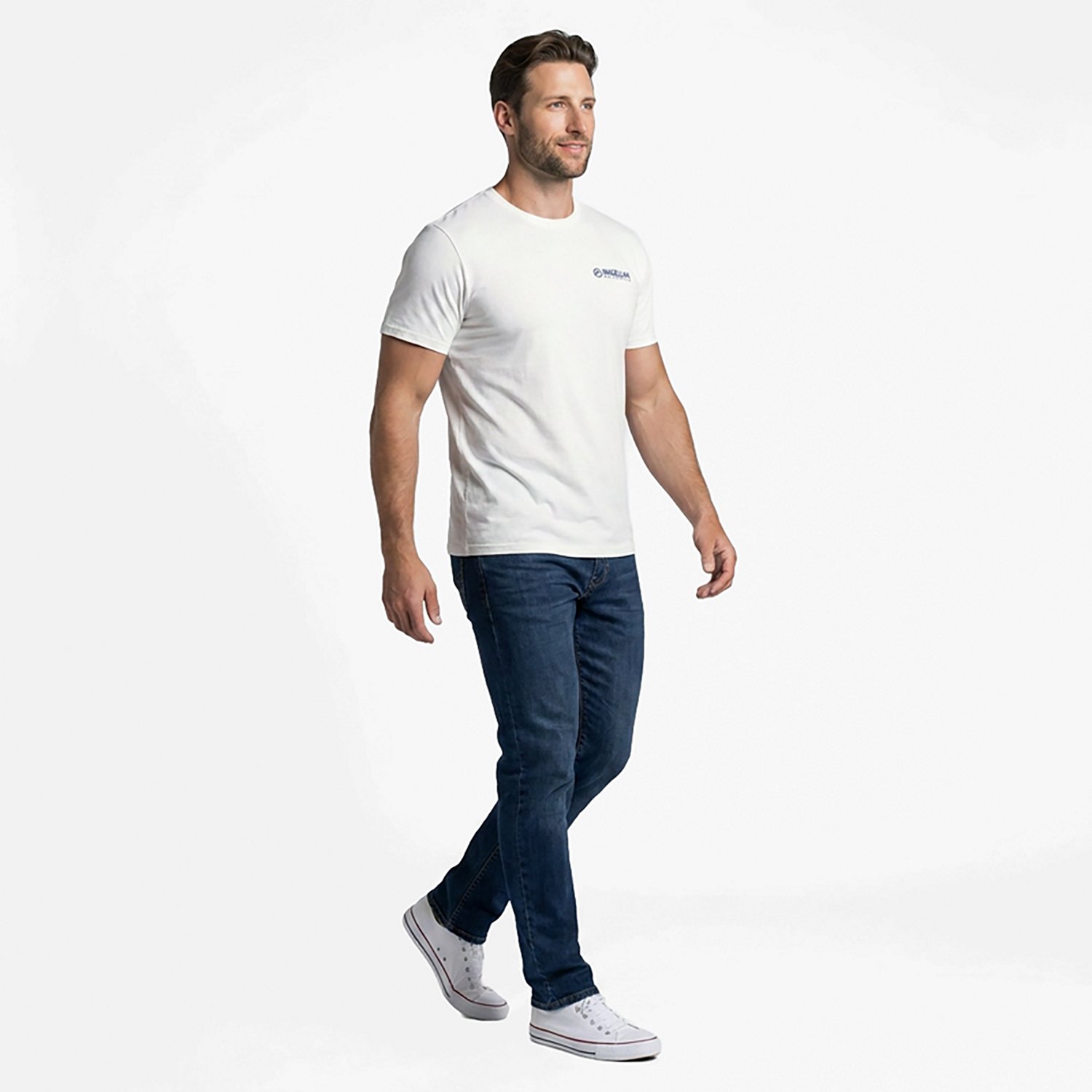 Magellan Outdoors Men's Rod and Reel Flag T-Shirt - view number 2