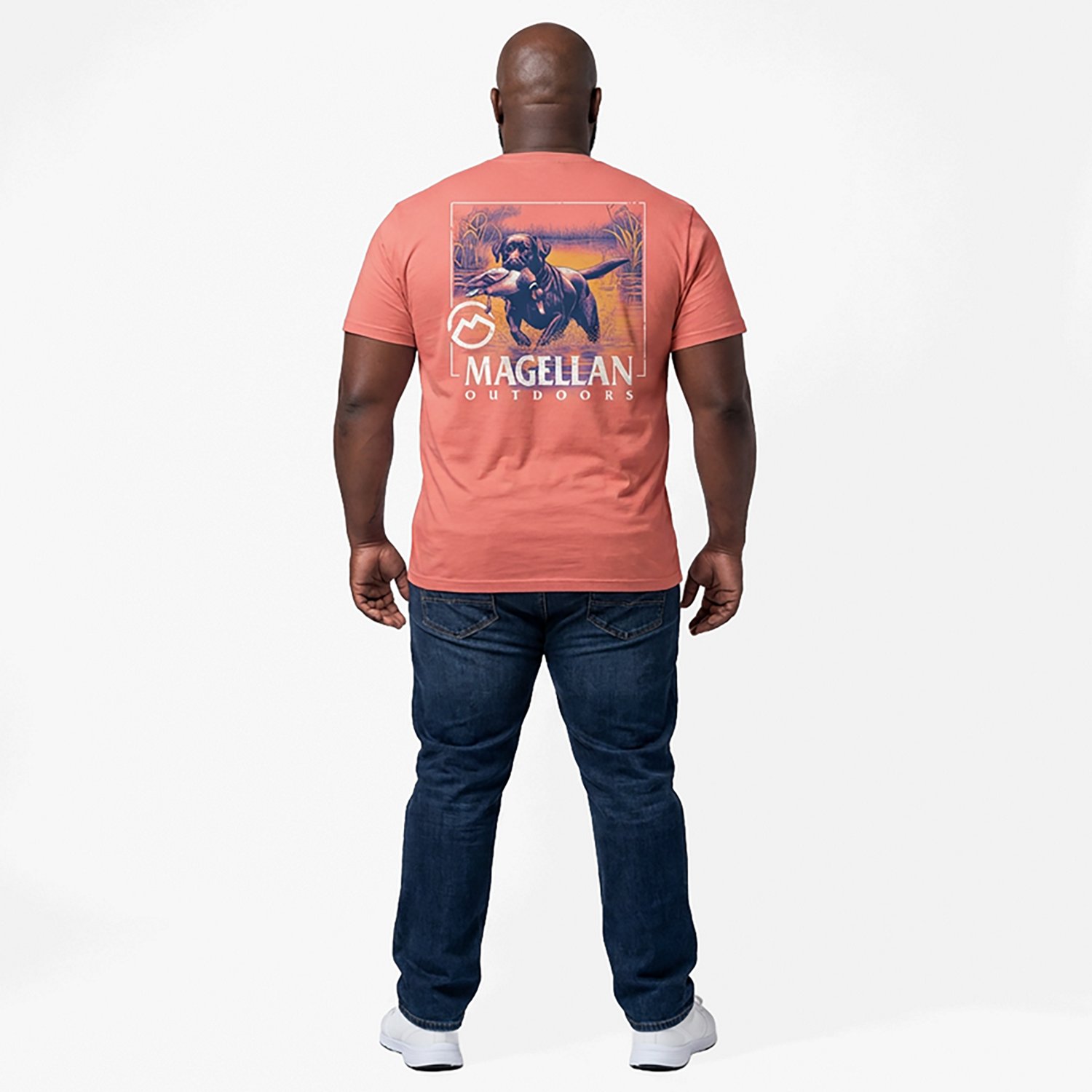 Magellan Outdoors Men's Black Lab Marsh T-shirt - view number 4