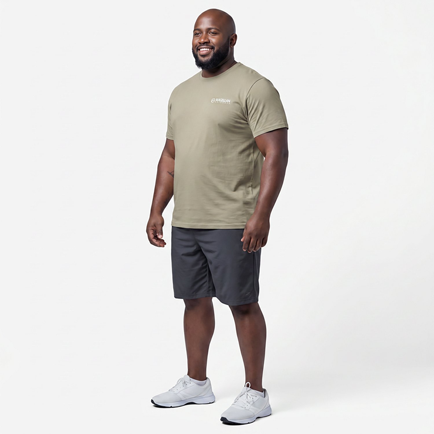 Magellan Outdoors Men’s Americana Eagle Graphic Short Sleeve T‑Shirt - view number 2