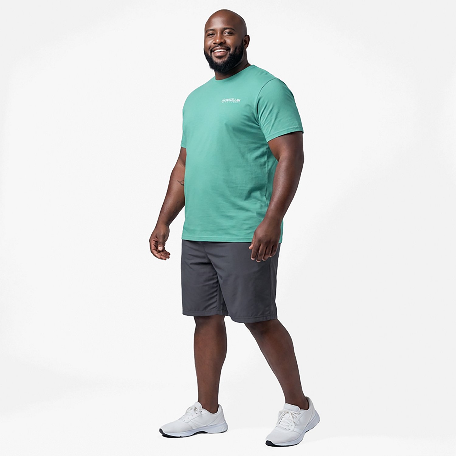 Magellan Outdoors Men’s Redfish Sketch Graphic Short Sleeve T‑Shirt - view number 2
