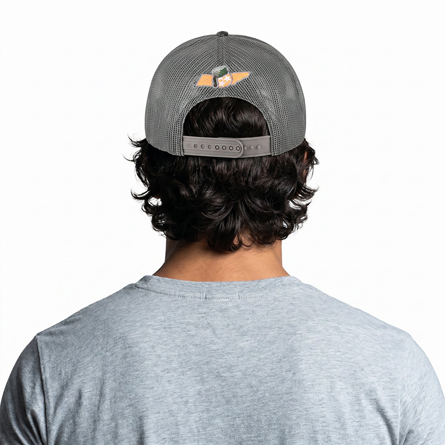 '47 Adults' Tennessee Volunteers Smokey Grey Camo Square Trucker Cap