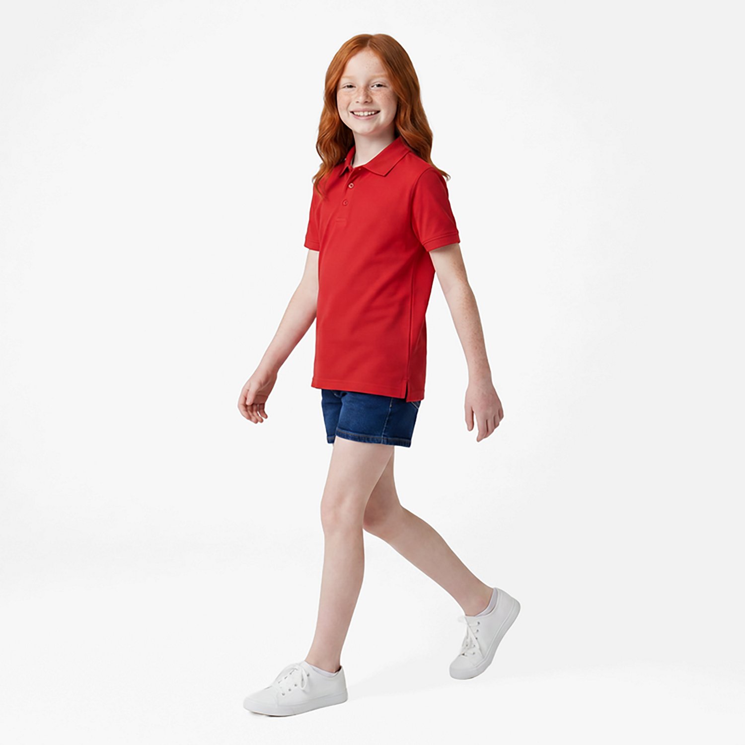 Russell Athletic Girls’ Uniform Polo 2-Pack