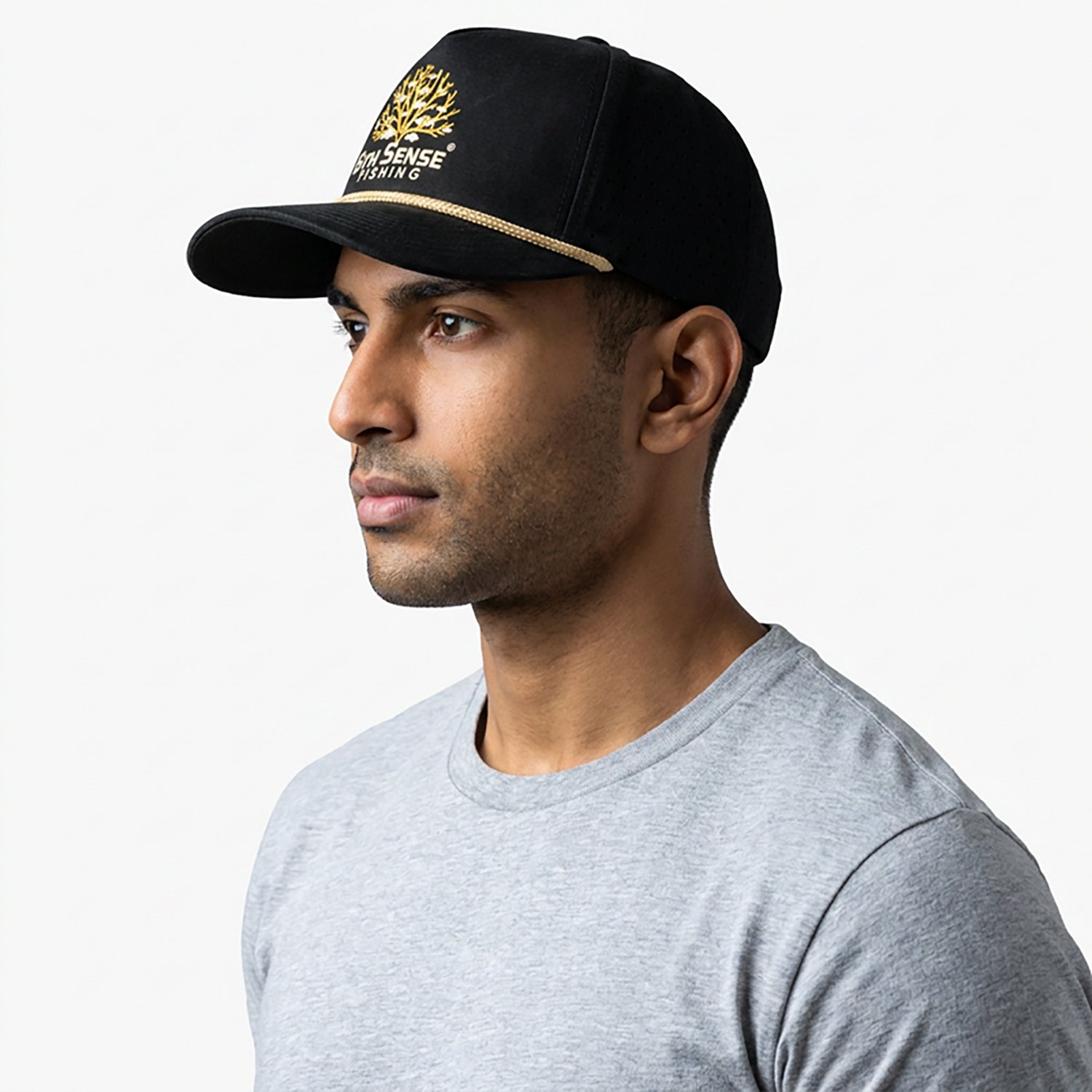 6th Sense Midnight Brush Pile Perforated Hat