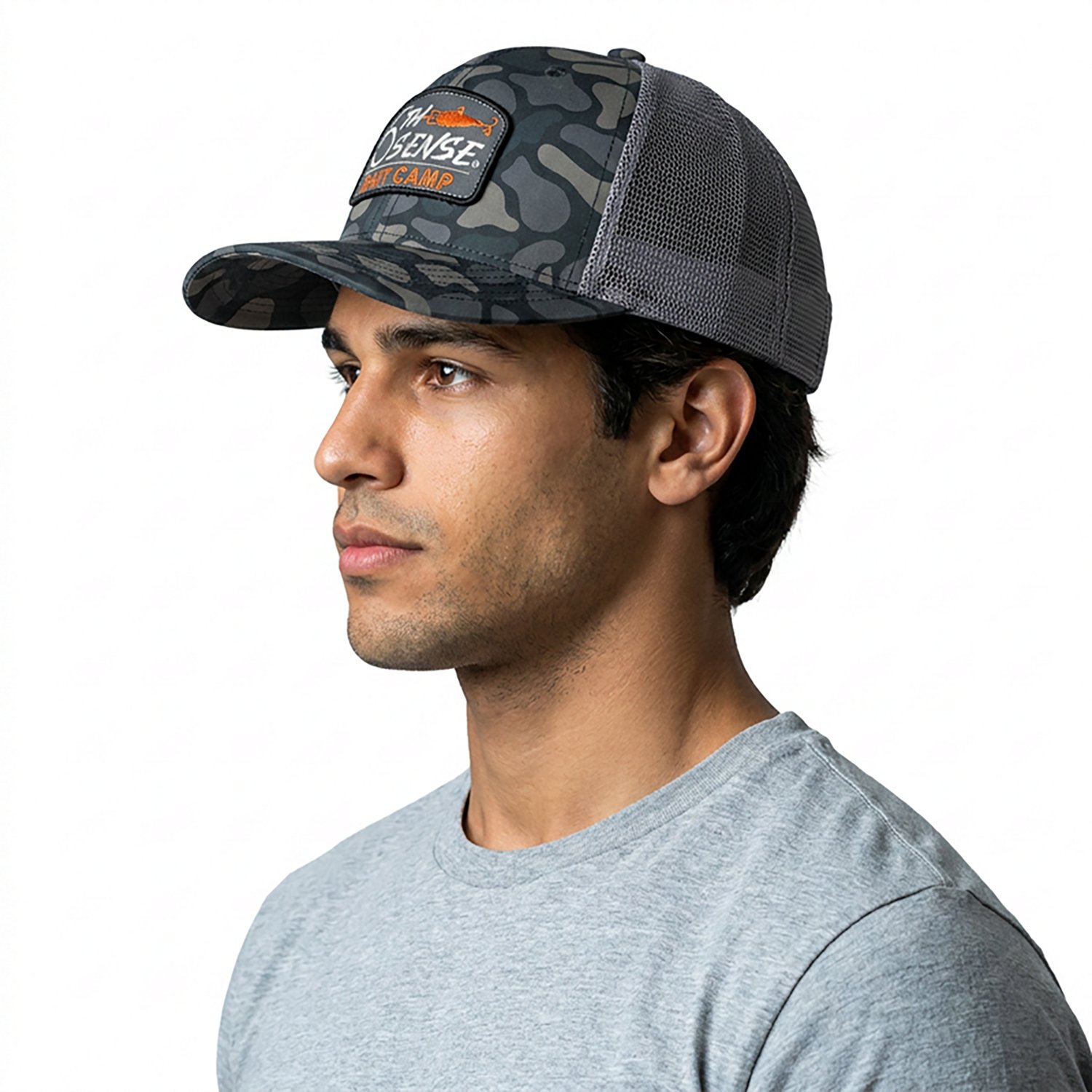 6th Sense Retro Bait Camp Perforated Hat