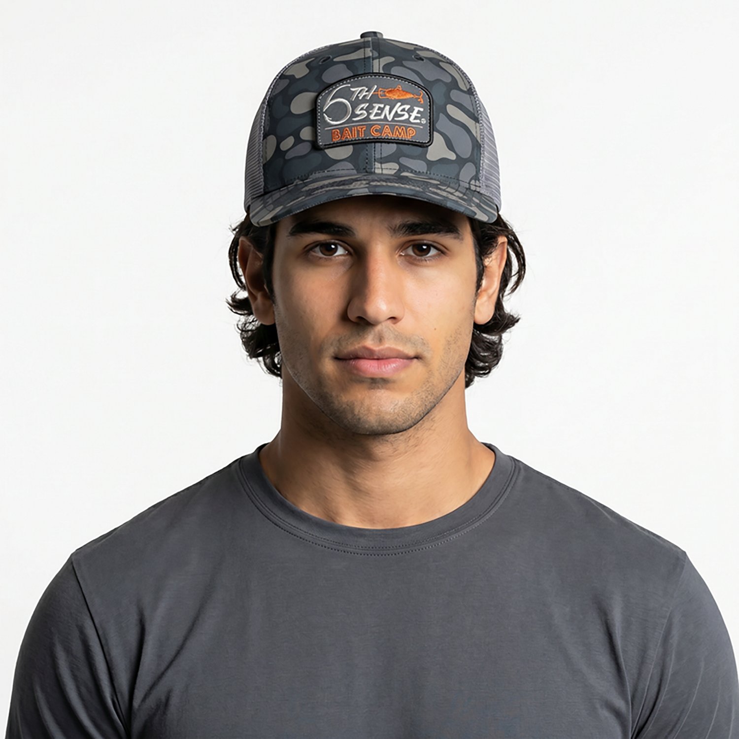6th Sense Retro Bait Camp Perforated Hat