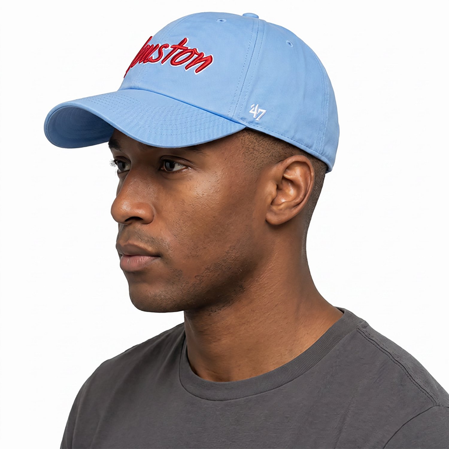 '47 University of Houston Blue Script Clean Up Cap