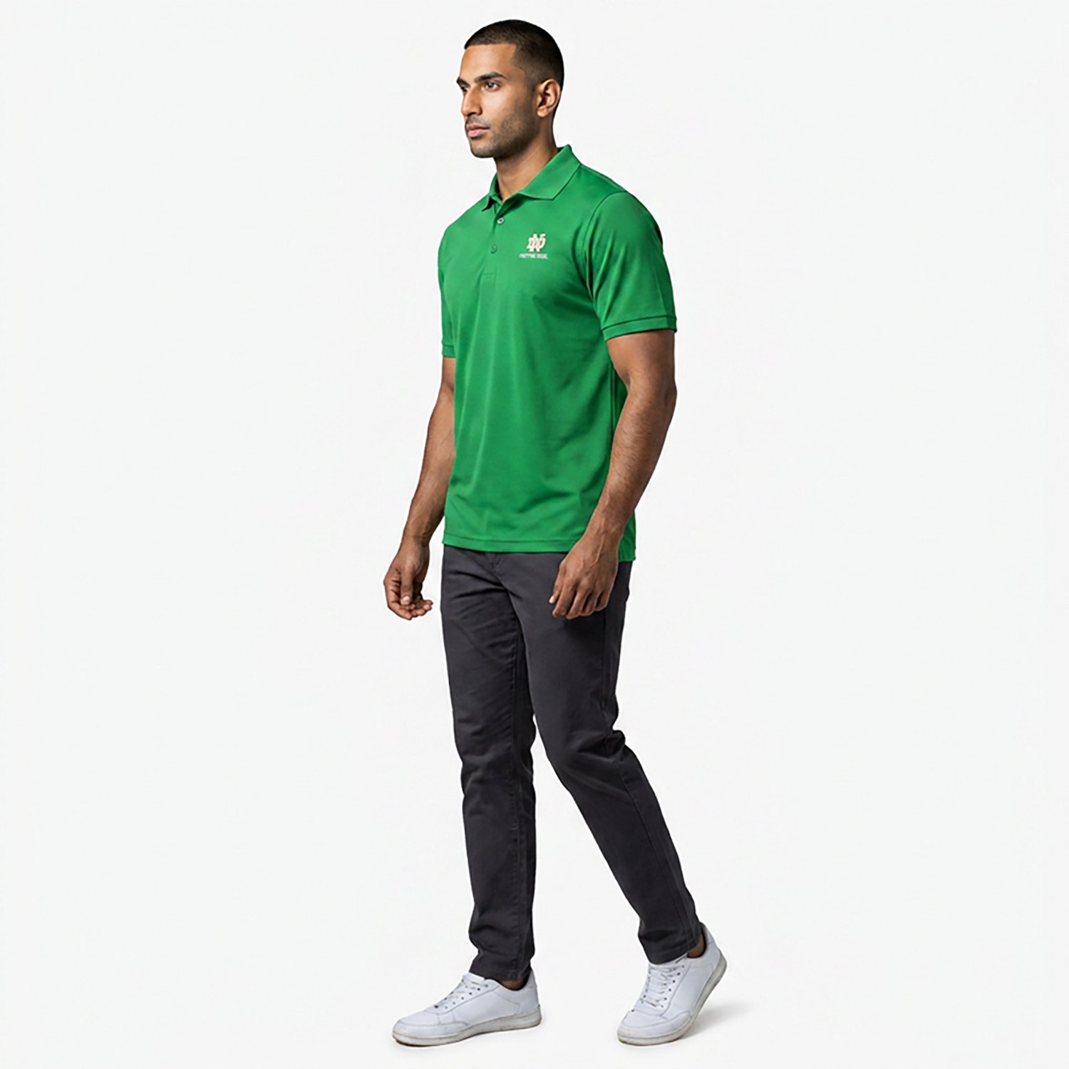 Antigua Men's Notre Dame Legacy Pique Polo Shirt