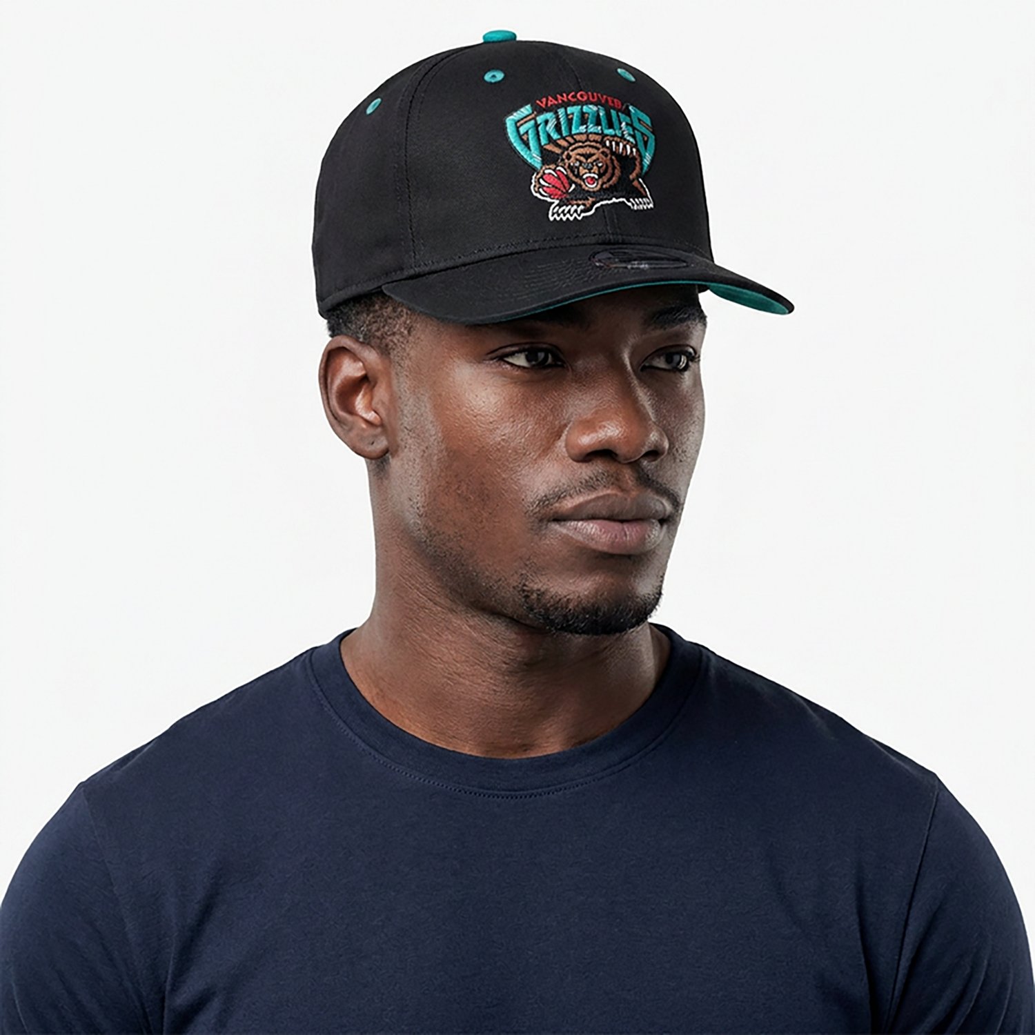 Mitchell & Ness Adults' Memphis Grizzlies Around the Way Hardwood Classics Pro Snapback Cap