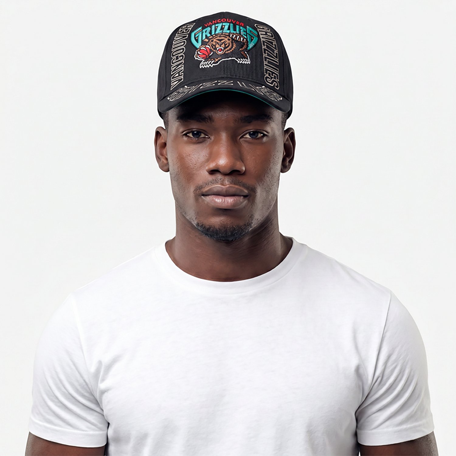 Mitchell & Ness Adults' Memphis Grizzlies Around the Way Hardwood Classics Pro Snapback Cap
