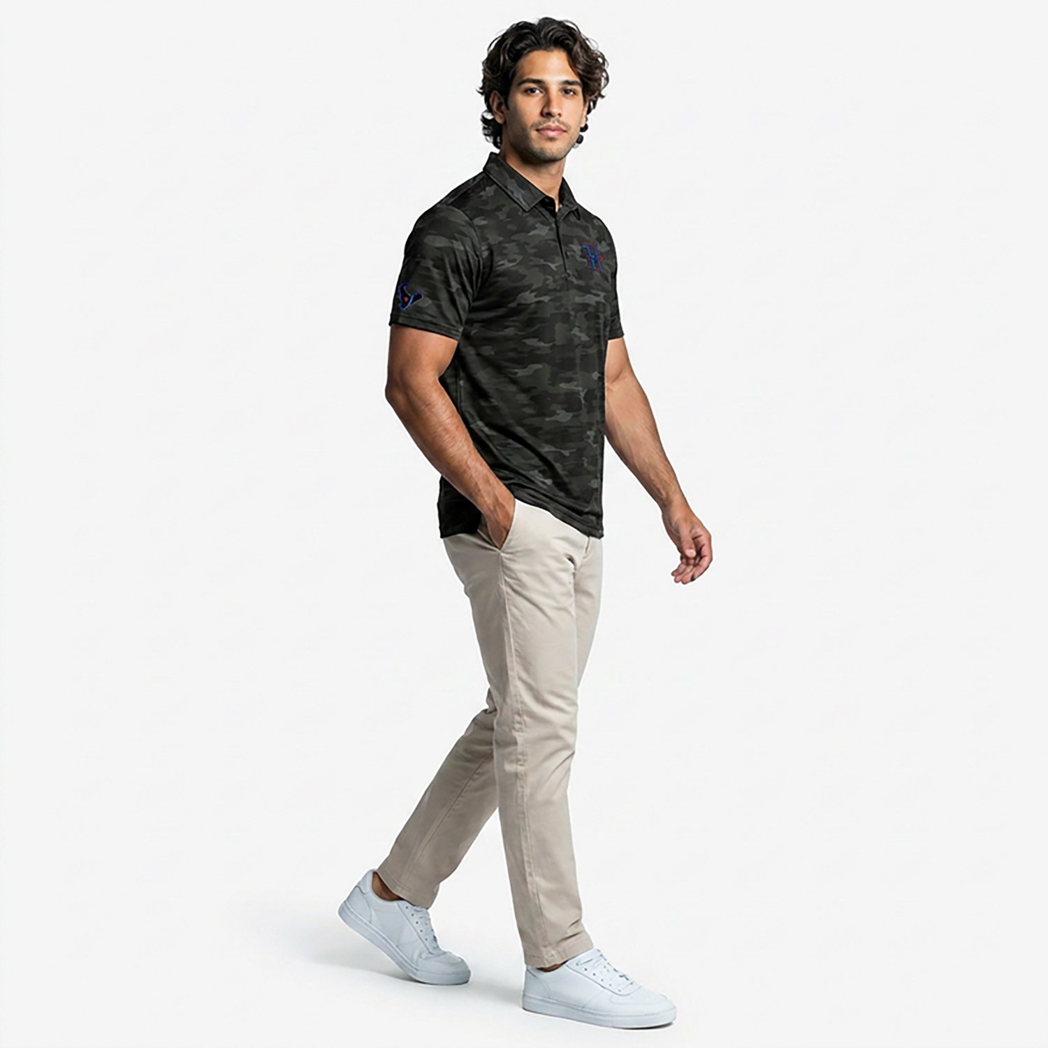 Antigua Men's Texans Turf Polo Shirt