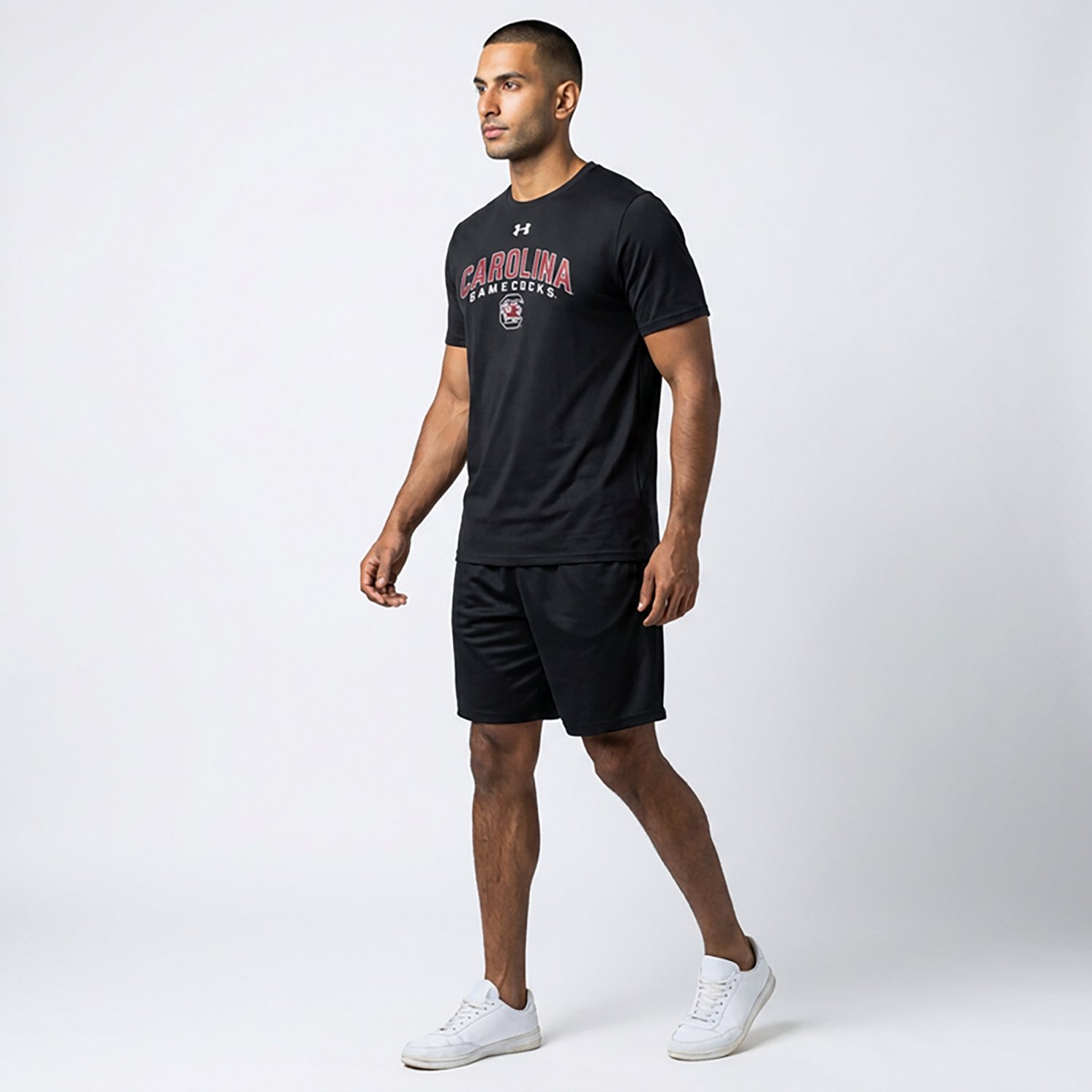 Under Armour Men's South Carolina School Arch Over Primary Logo T-shirt - view number 3