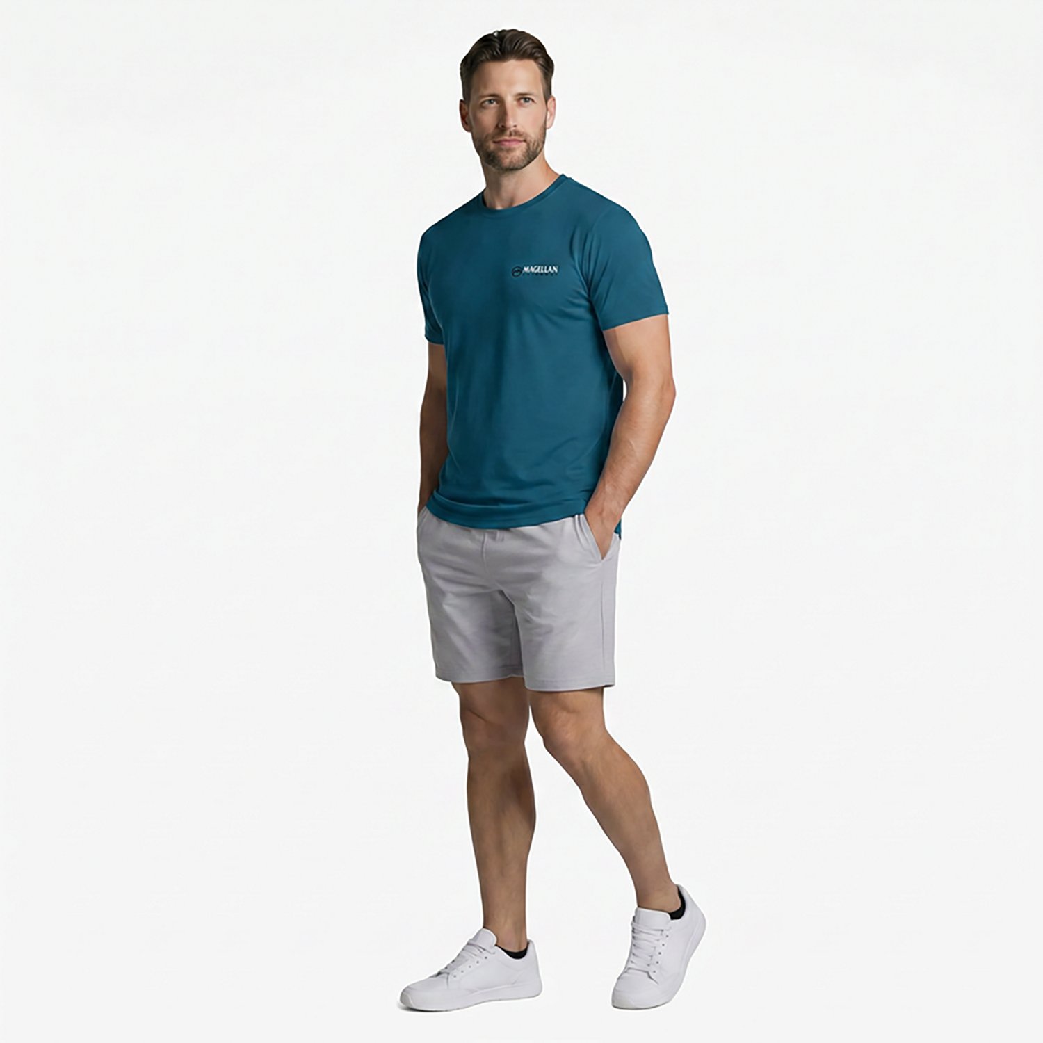 Magellan Outdoors Men's Barge USA Short Sleeve T-shirt - view number 2