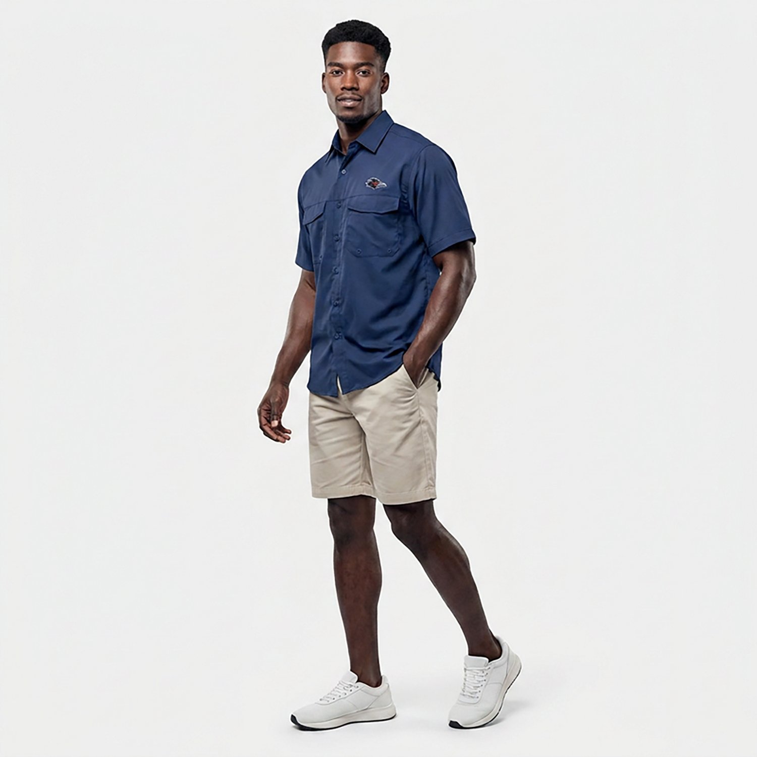 Antigua Men's University of Texas San Antonio Roadrunners Game Day Fishing Shirt - view number 2