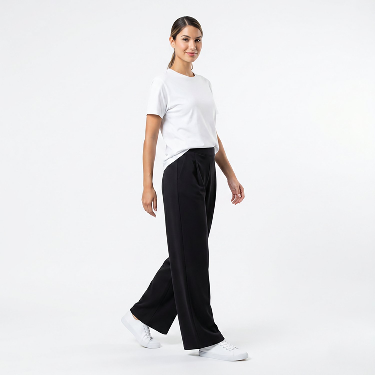 BCG Women's Modal Wide Leg Pants