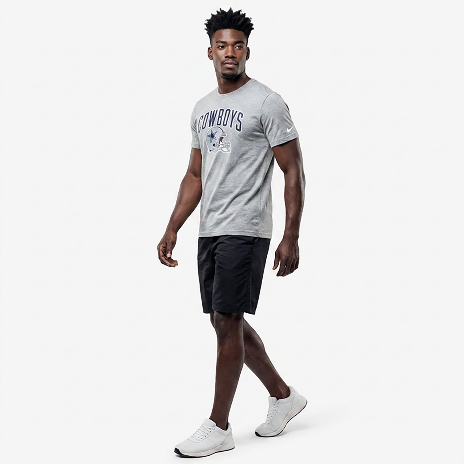 Nike Men's Cowboys Team Athletic Essential T-shirt - view number 3