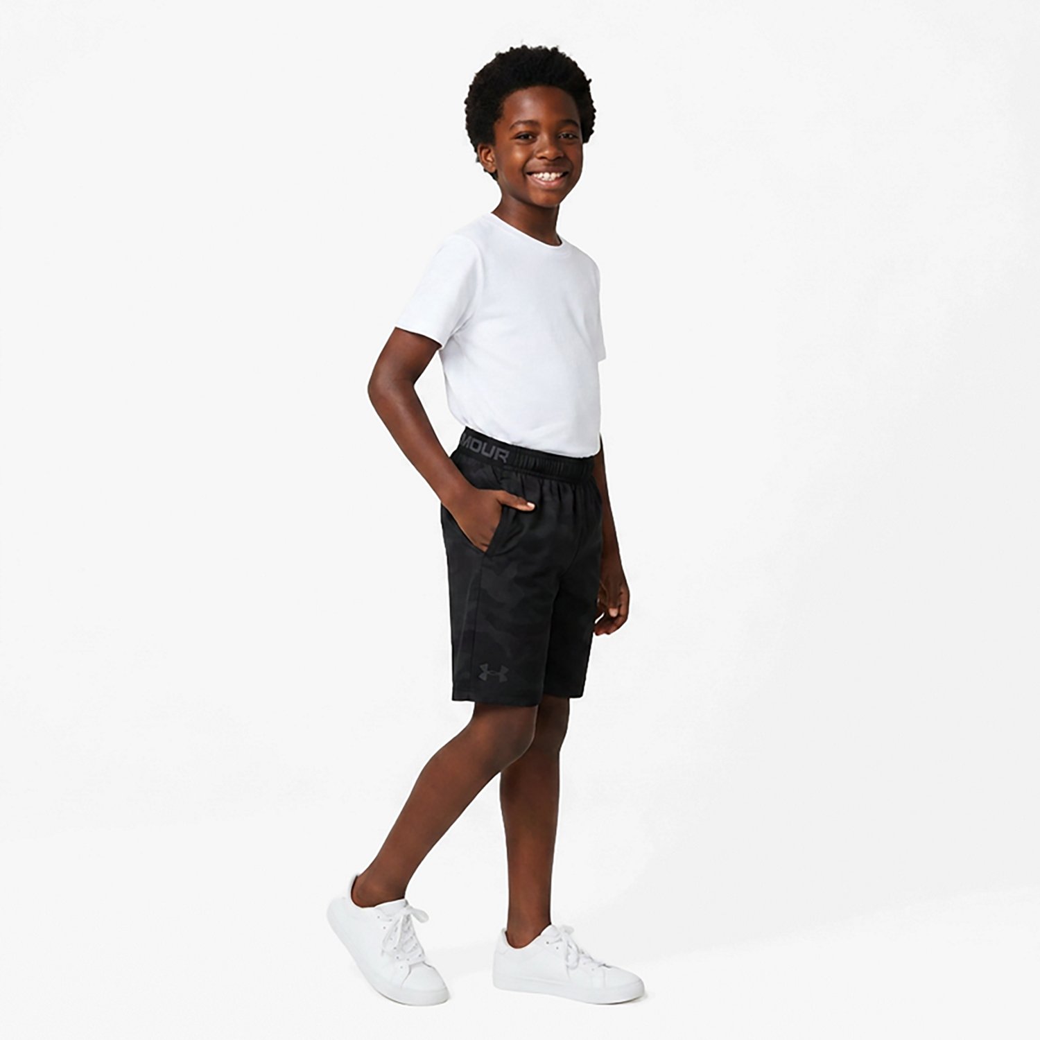 Under Armour Boys’ Vanish Printed Shorts 7