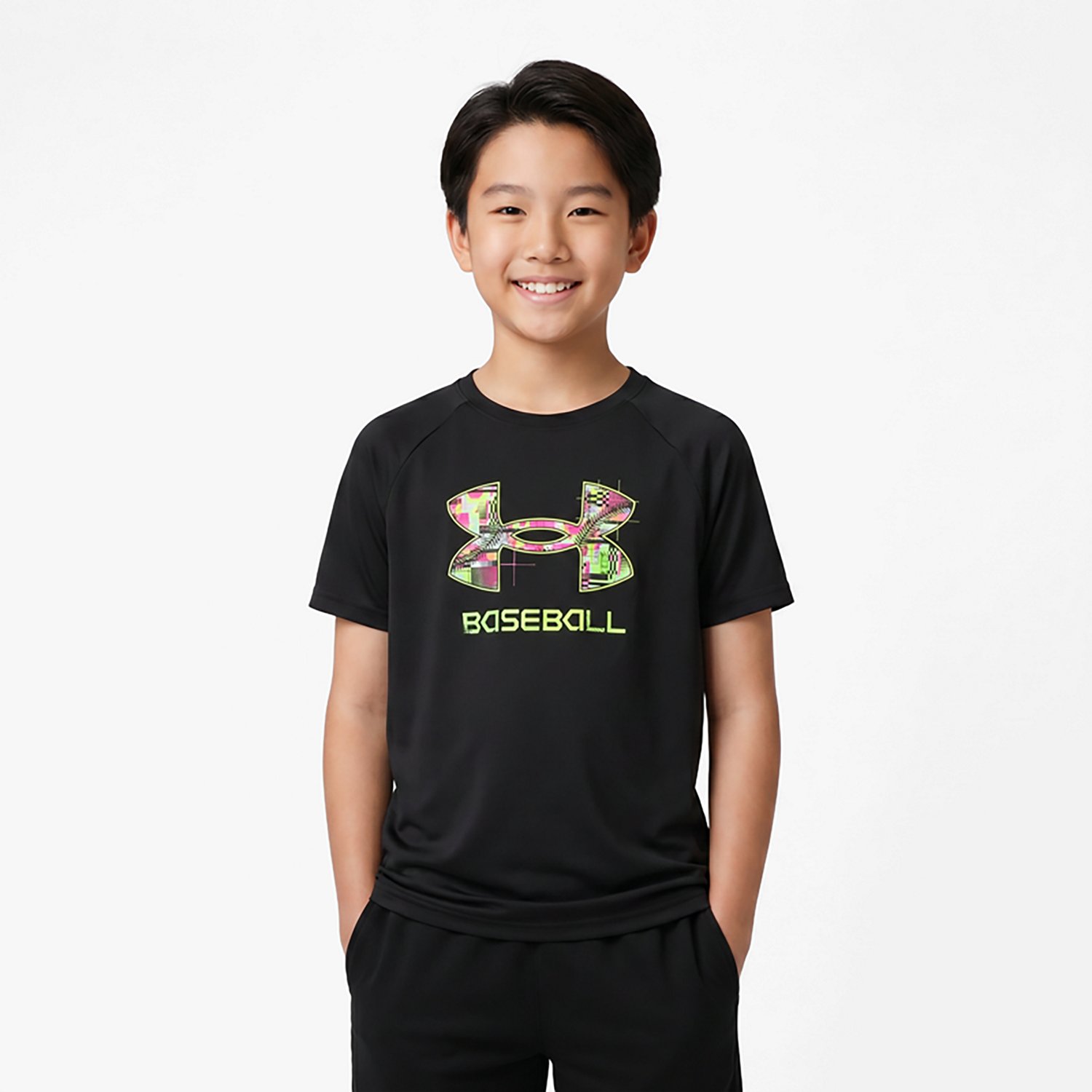 Under Armour Boys’ Tech Stat Ball Graphic T-shirt